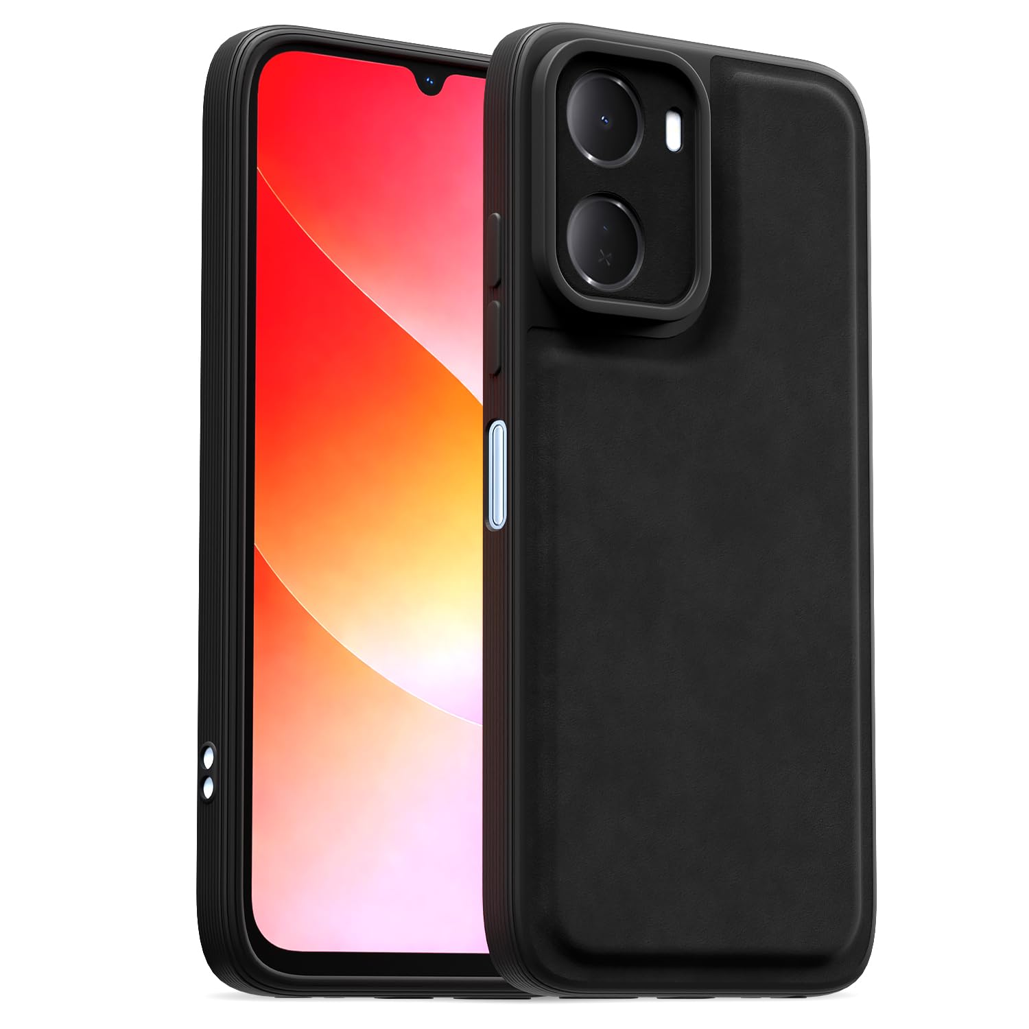 Redmi 15A 5G mobile back cover in black by Pikkme