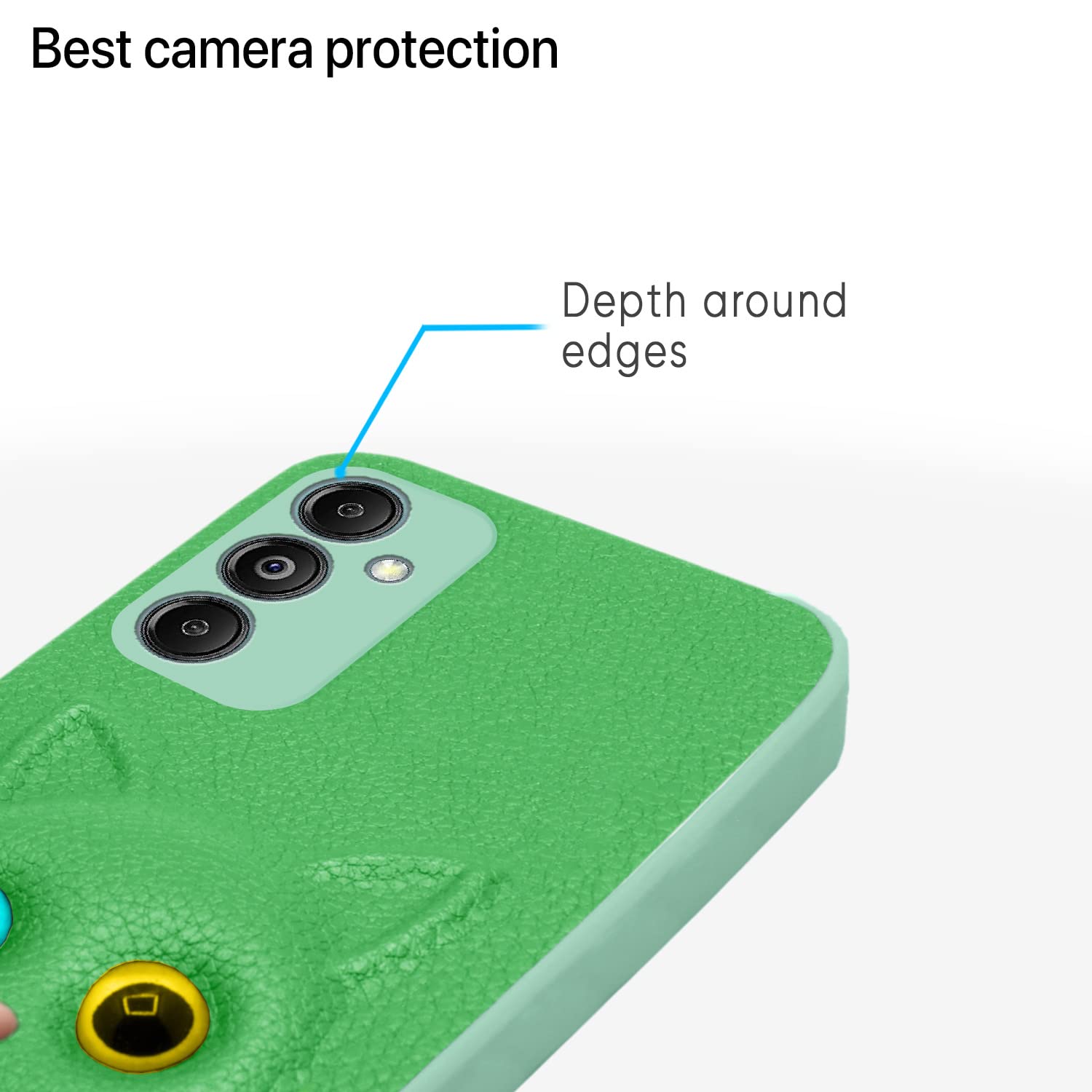 Pikkme Samsung M14 5G Cat green back cover – photo 6