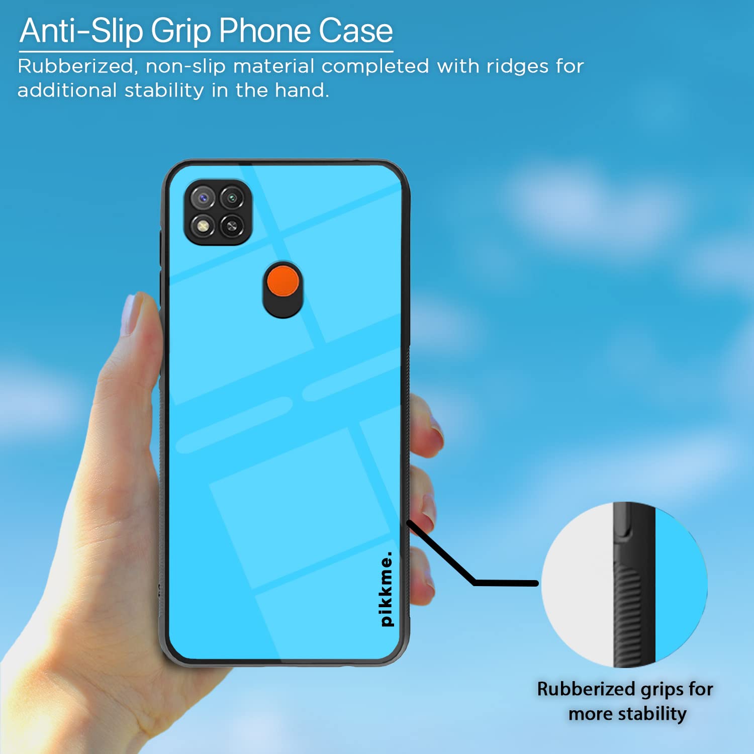 Pikkme Hybrid mobile back cover for Redmi 10A/9, Poco C31 – photo 5