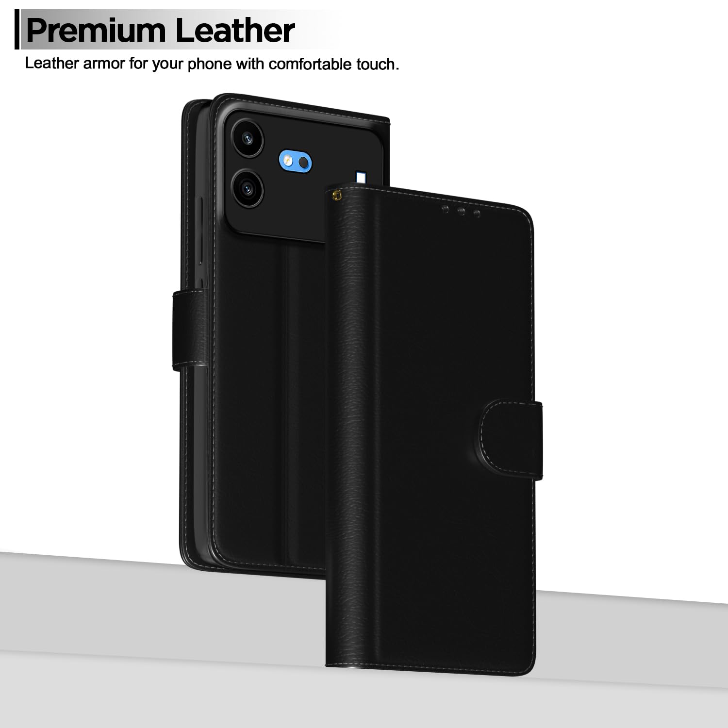 Black mobile flip cover for Nothing Phone 4b 5G – Pikkme – photo 2