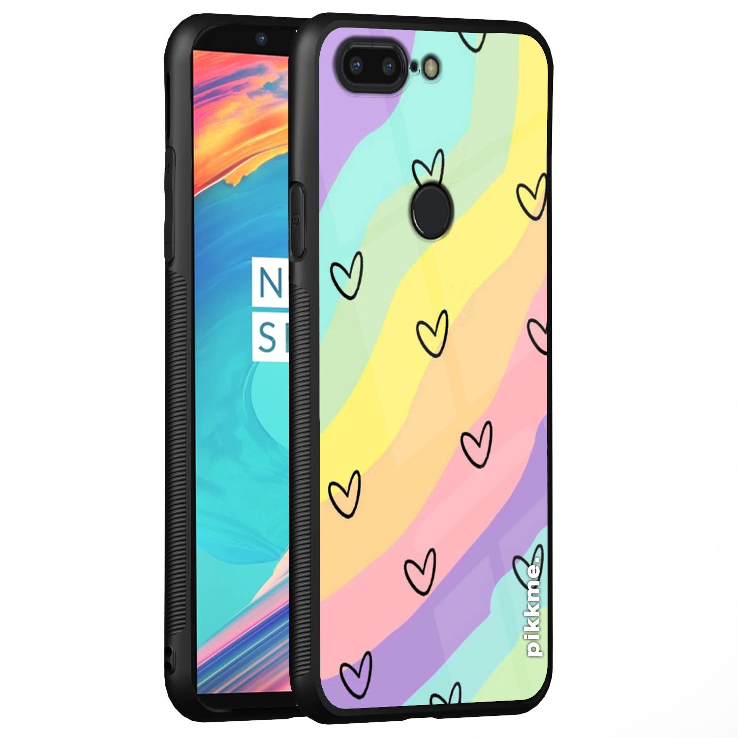 OnePlus 5T Hybrid back cover by Pikkme