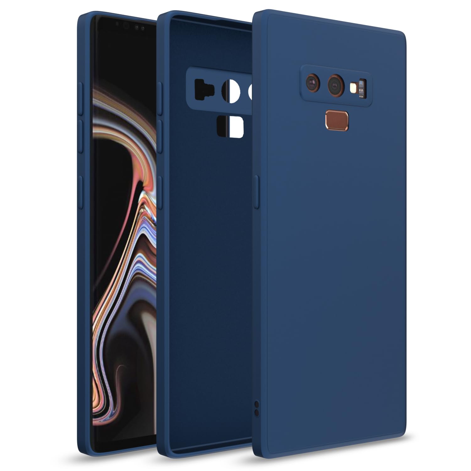 Pikkme Samsung Note 9 blue mobile cover
