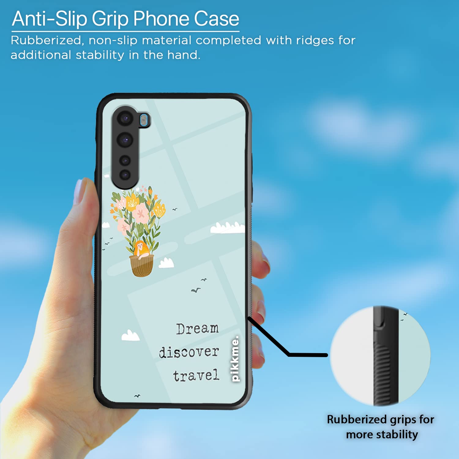 Pikkme Hybrid mobile back cover for OnePlus Nord – photo 5