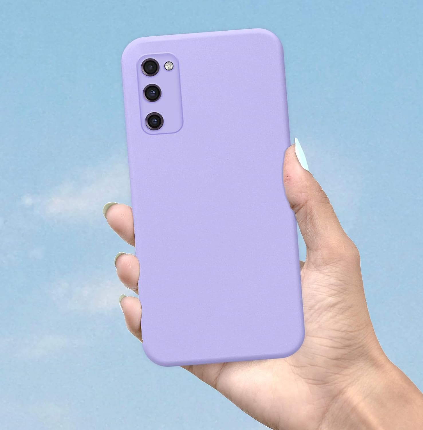 Pikkme Samsung Galaxy S20 FE / S20 FE 5G Soft Matte Silicone Shockproof Case | Purple
