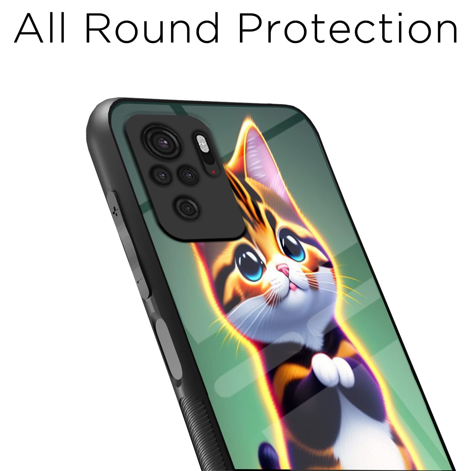 Pikkme Redmi Note 10/Note 10s Cat phone cover – photo 7