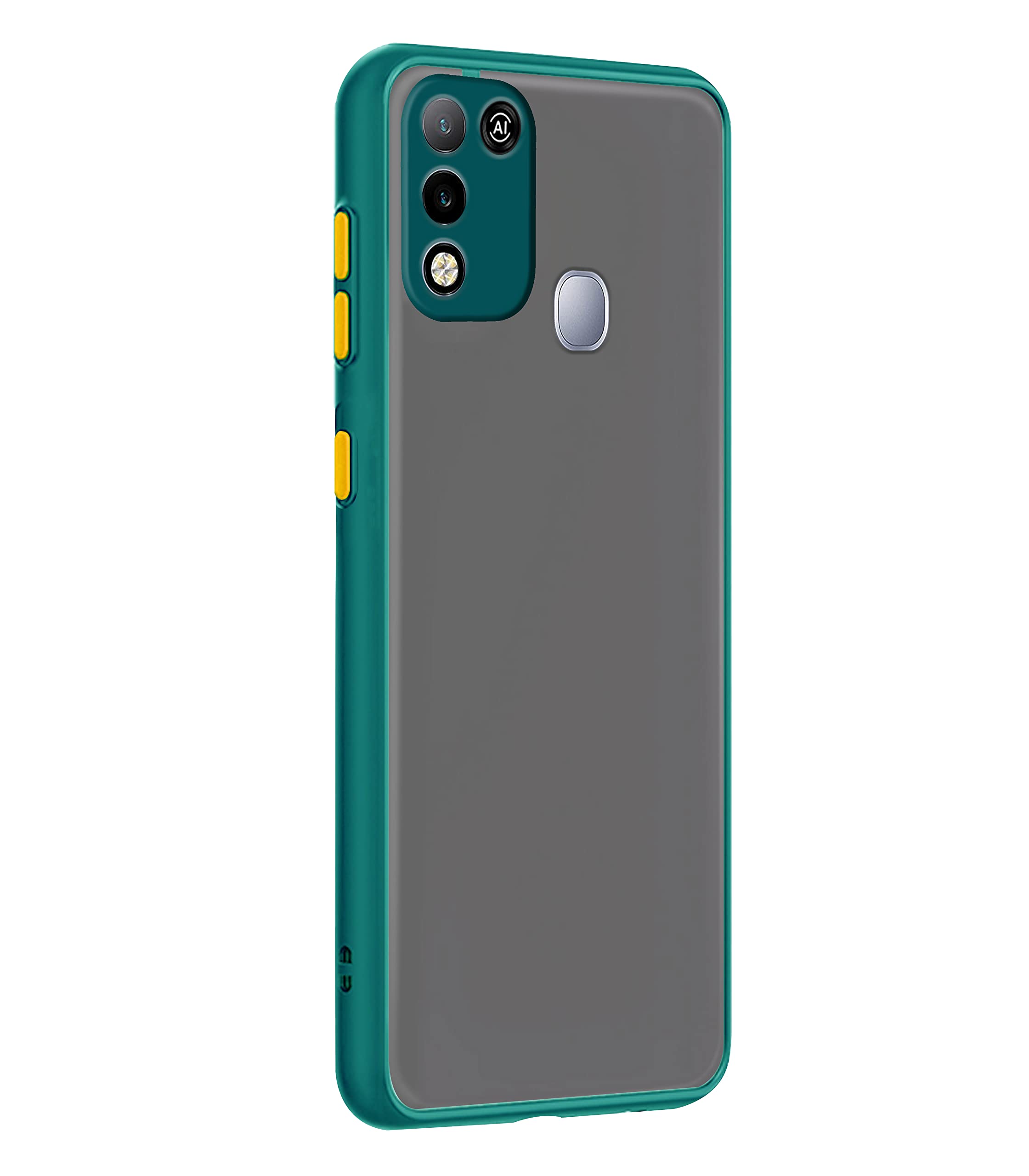 Green Hybrid back cover for Infinix Smart 5 – Pikkme – photo 6