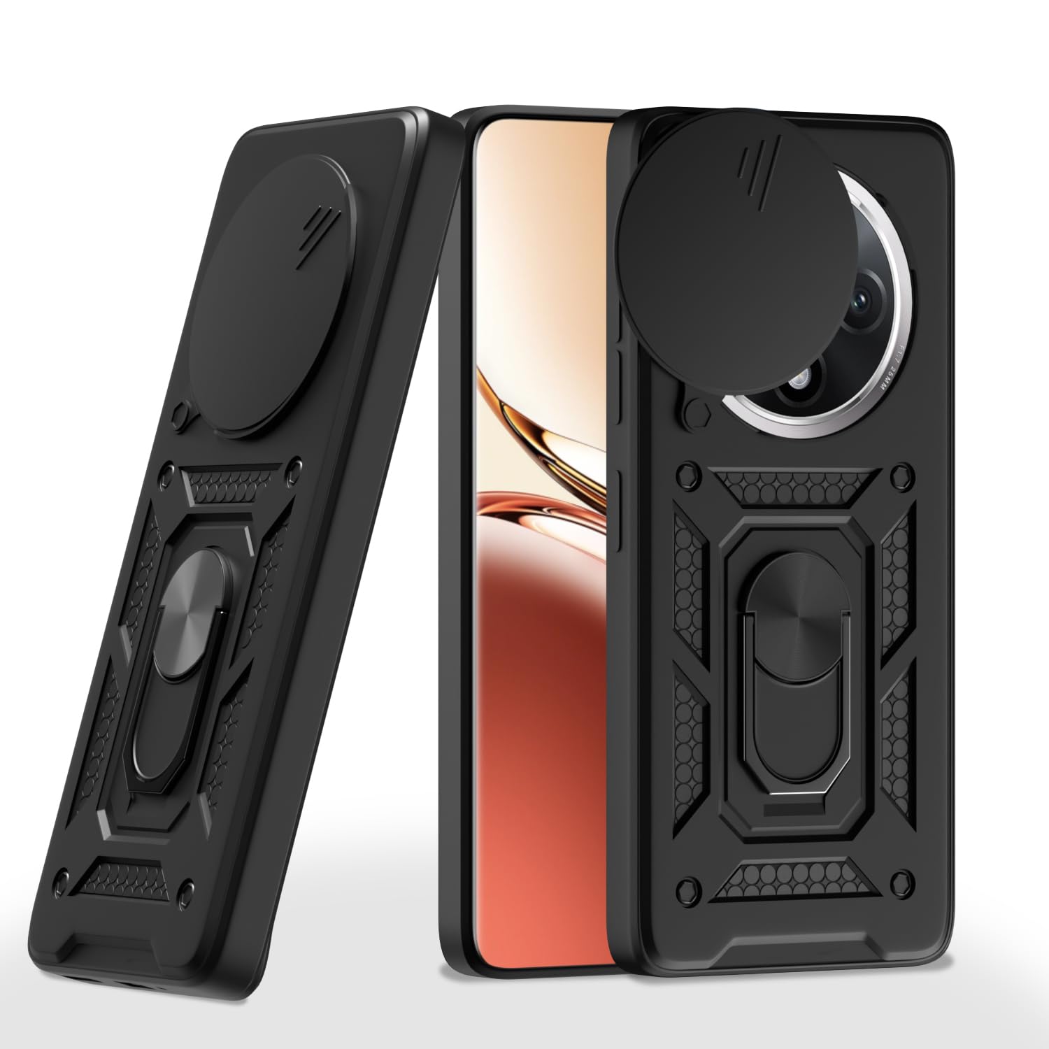 Pikkme Oppo F27 Pro Plus 5G/360 D10 Camera Shield black mobile back cover