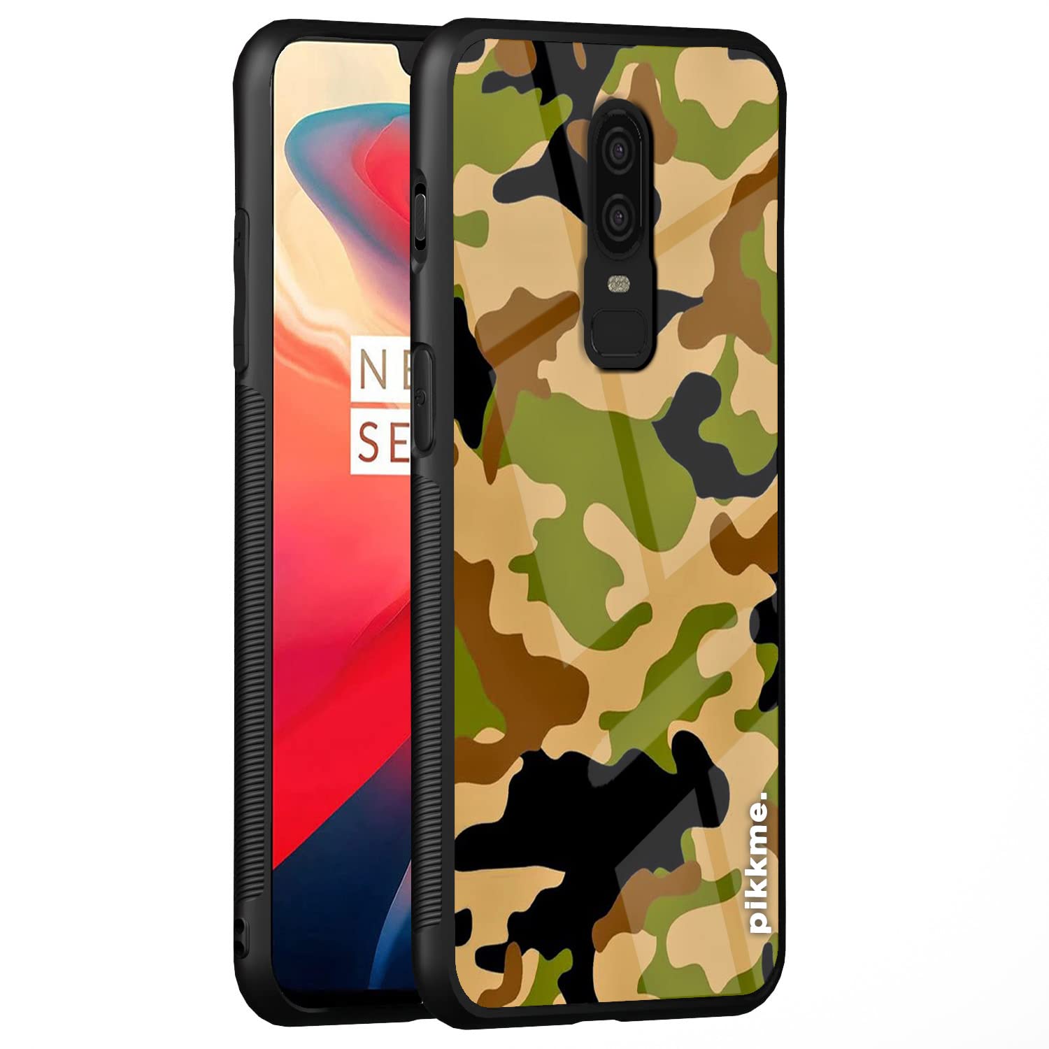 Pikkme Hybrid back cover for OnePlus 6