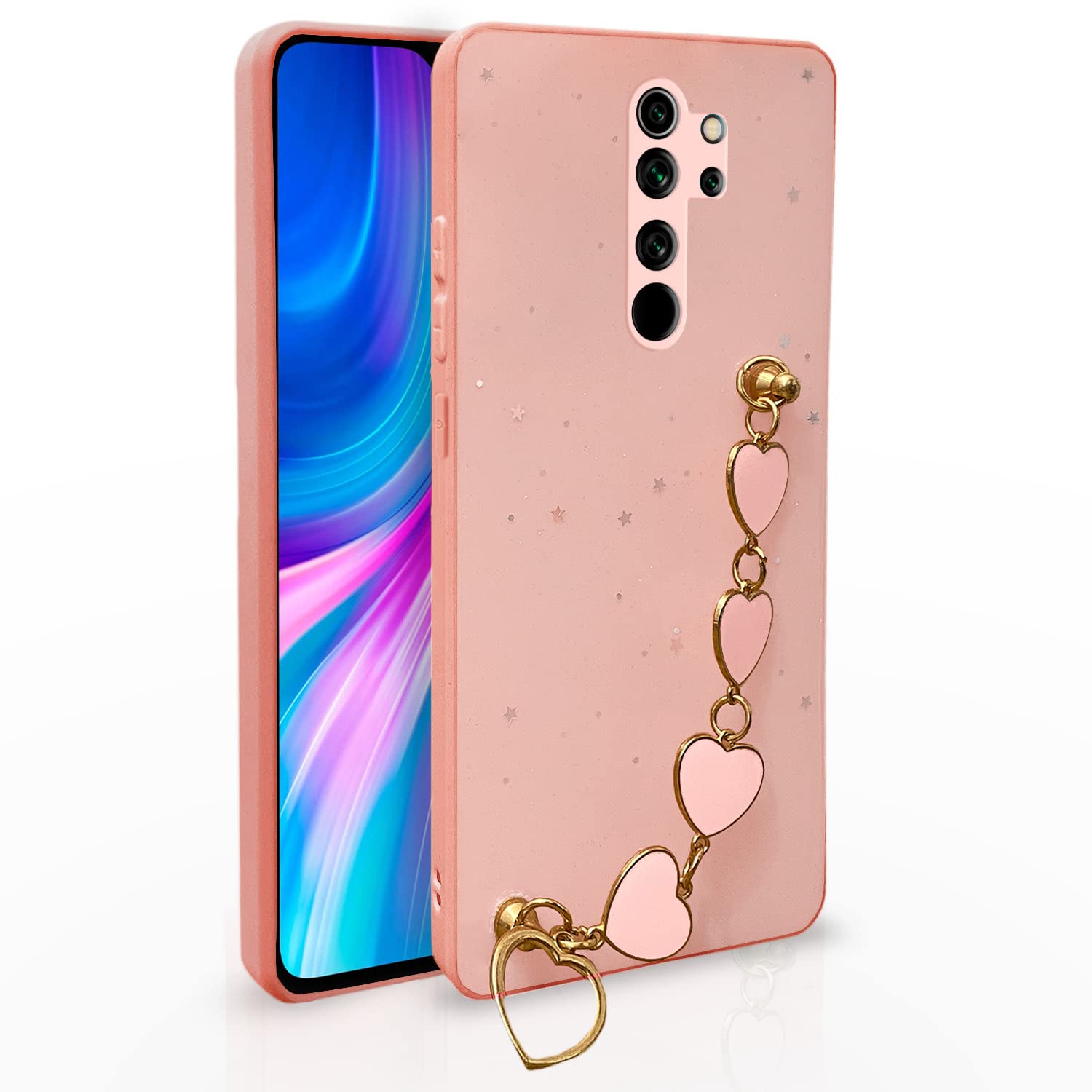 Pink Chain back cover for Redmi Note 8 Pro – Pikkme