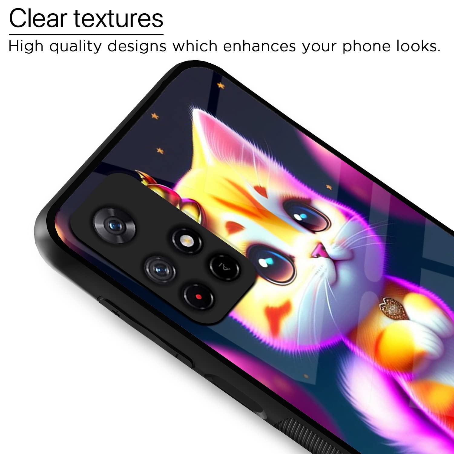 Pikkme Cat phone cover for Redmi Note 11T/Poco M4 Pro 5G – photo 4