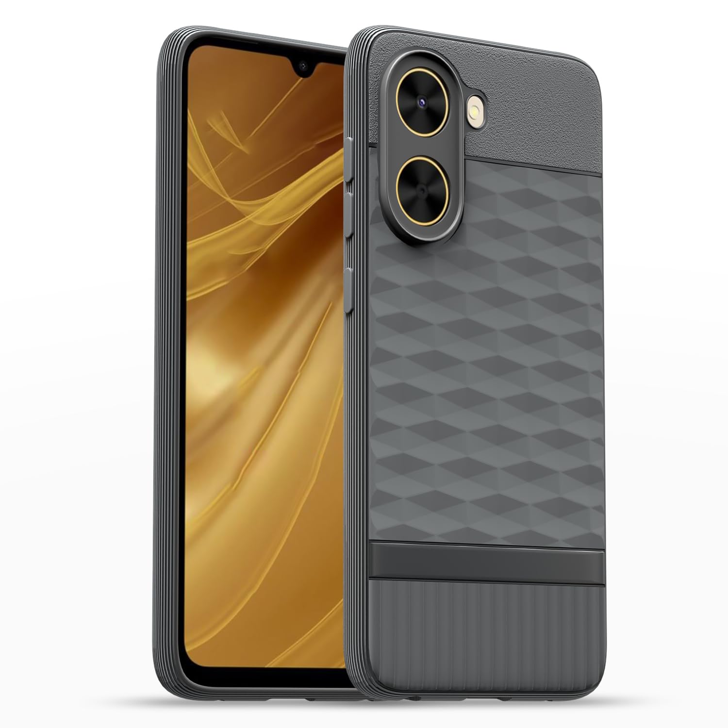 Pikkme Poco C71 / Redmi A5 Gencase Back cover - Grey