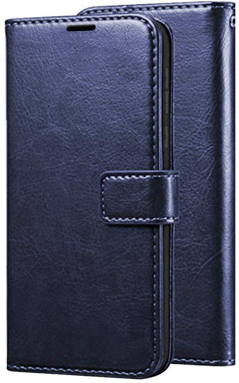 Samsung M31 wallet flip cover in brown, blue by Pikkme – photo 6
