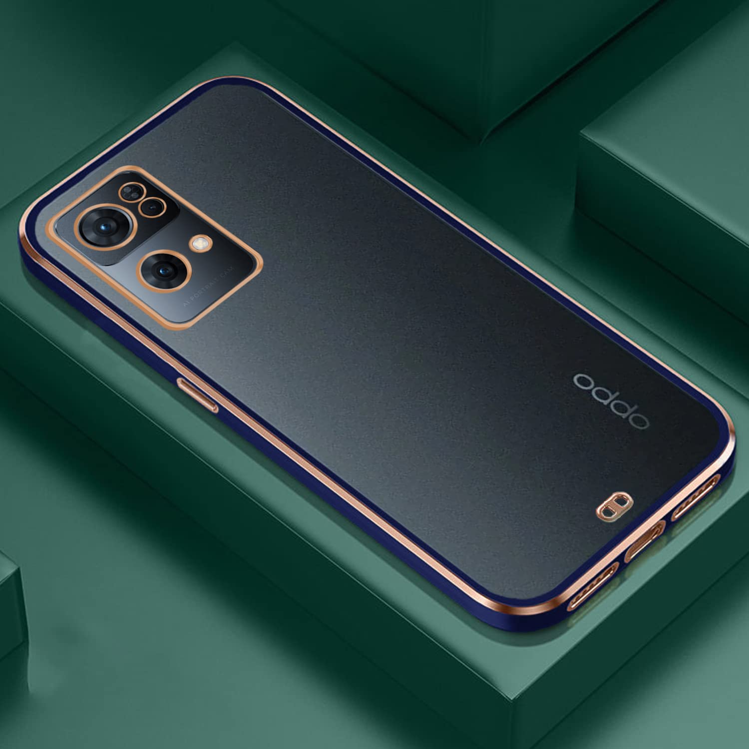 Blue Chrome back cover for Oppo Reno 7 Pro 5G – Pikkme – photo 6