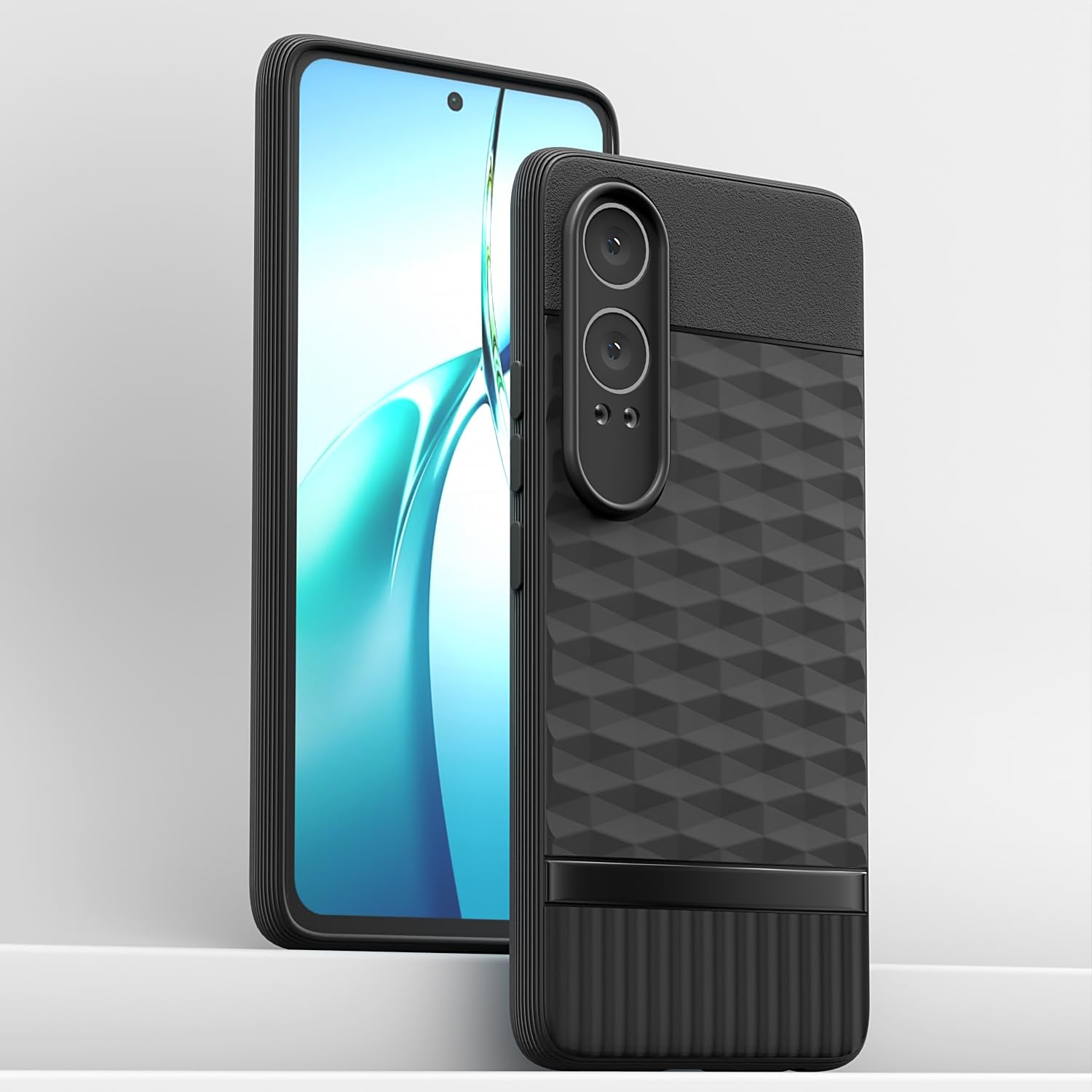 Pikkme OnePlus Nord Ce 4 Lite 5G Gencase Back Cover (Black)