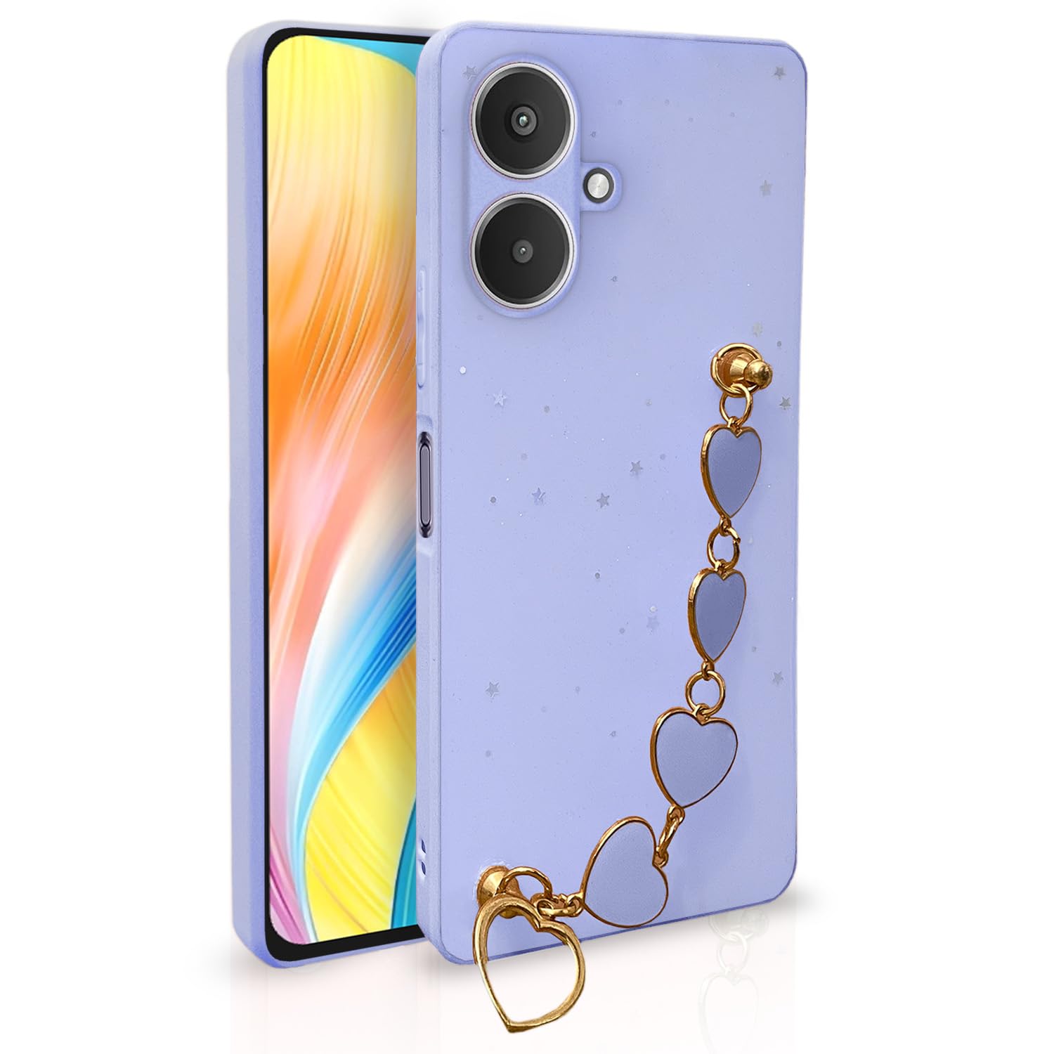 Pikkme Redmi 13C 5G purple back cover