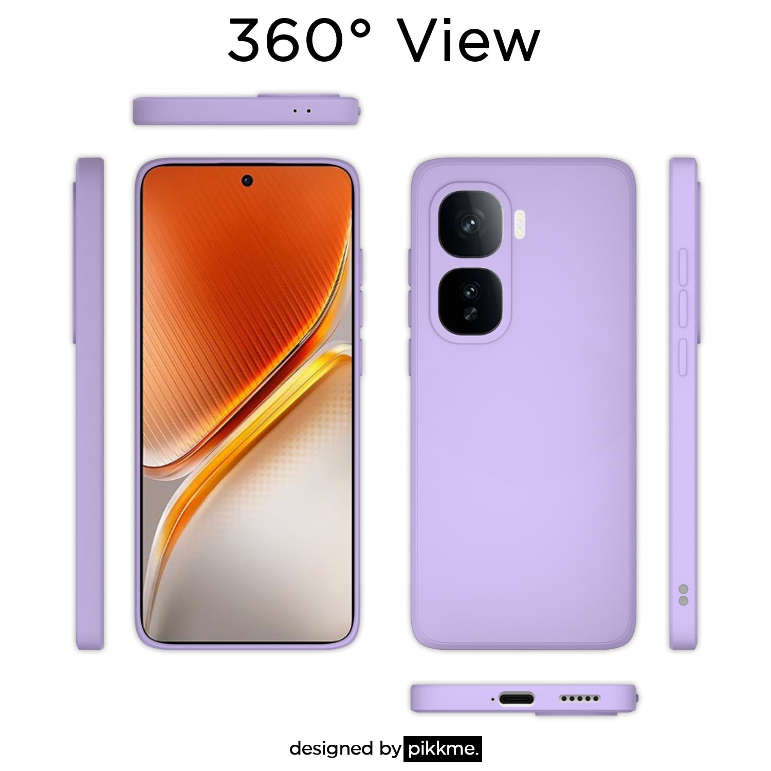 Pikkme iQOO Neo 10 5G purple back cover – photo 4