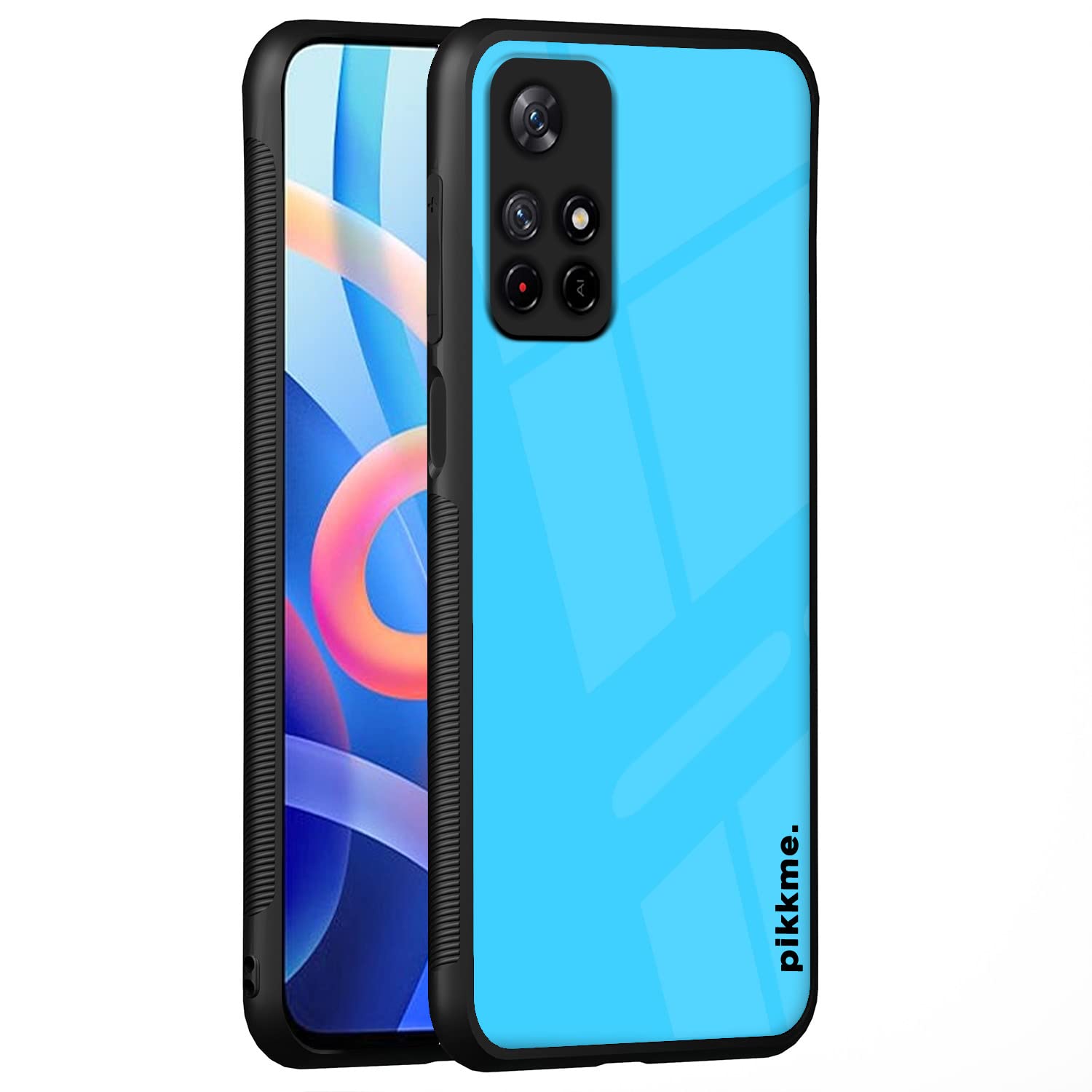 Redmi Note 11T/Poco M4 Pro 5G Hybrid mobile back cover by Pikkme