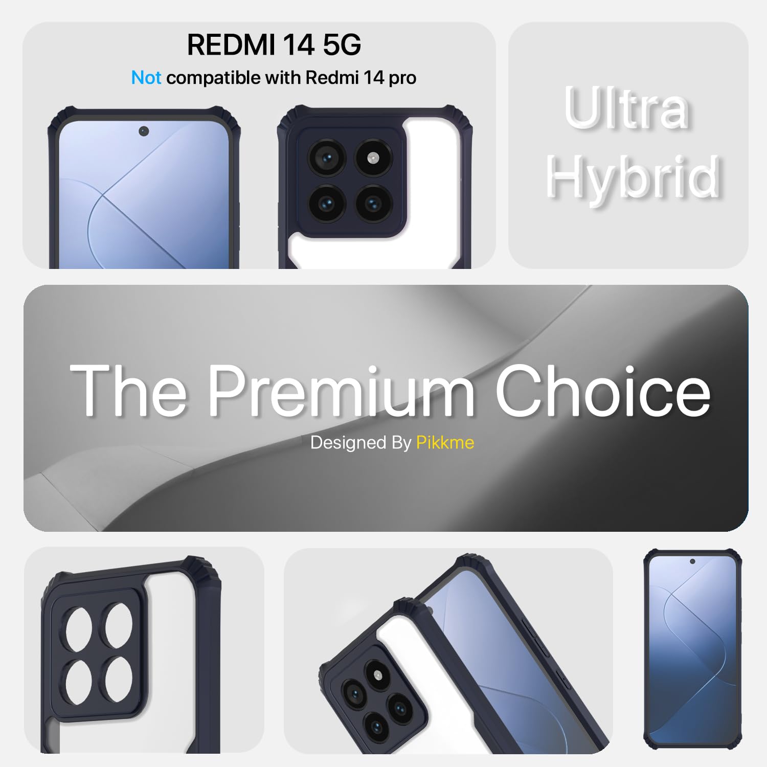 Pikkme Mi 14 5G blue mobile cover – photo 3