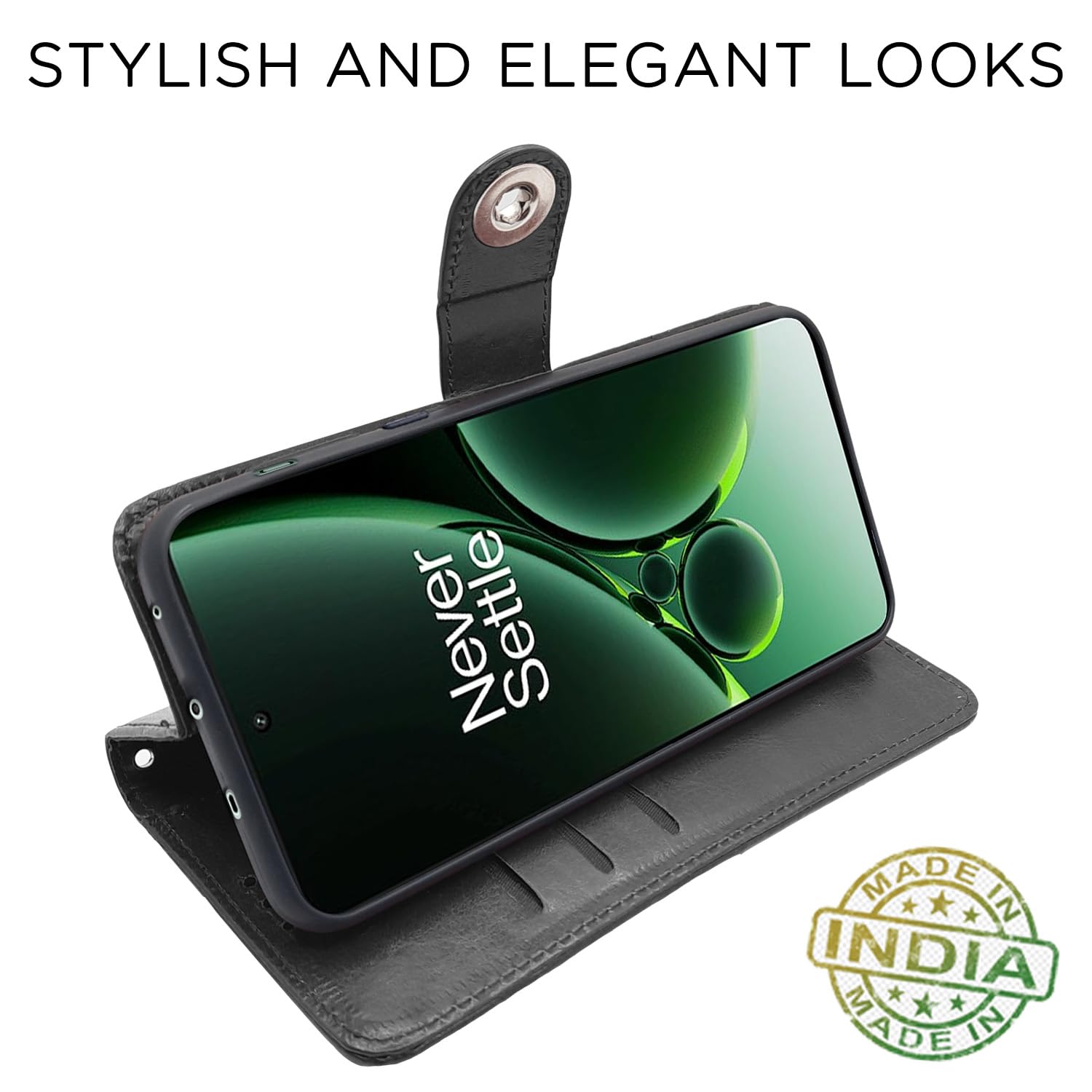 Black Button flip case for OnePlus Nord 3 5G – Pikkme – photo 5