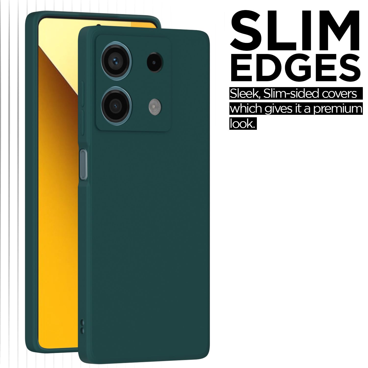 Redmi Note 13 5G phone cover in green by Pikkme – photo 7