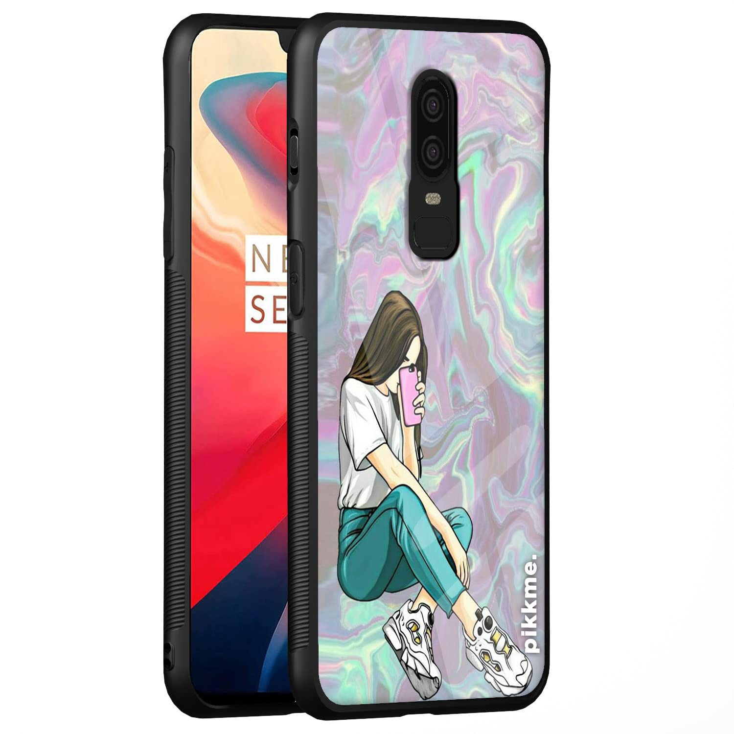 Hybrid Mobile cover for OnePlus 6 – Pikkme