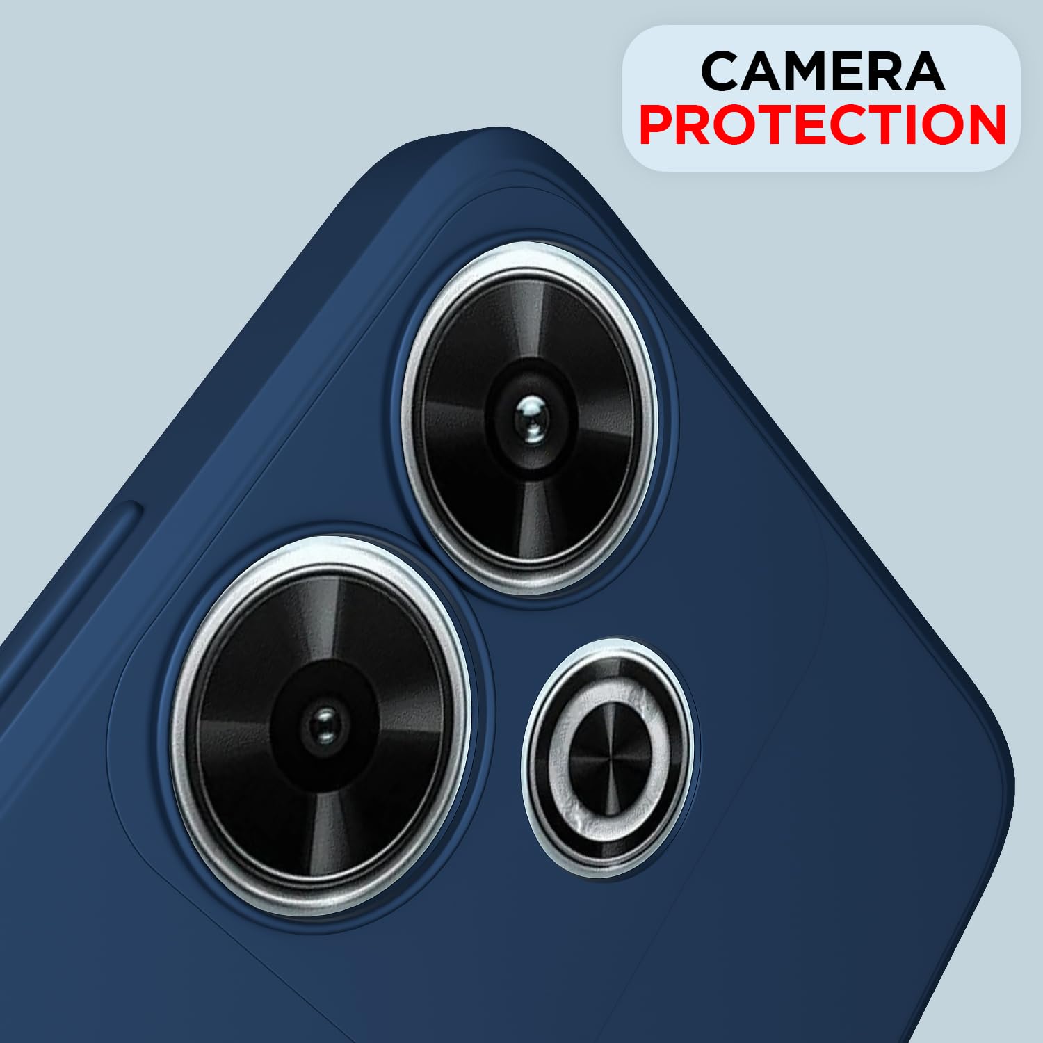 Redmi 13/Poco M6 Plus 5G mobile back cover in blue by Pikkme – photo 5