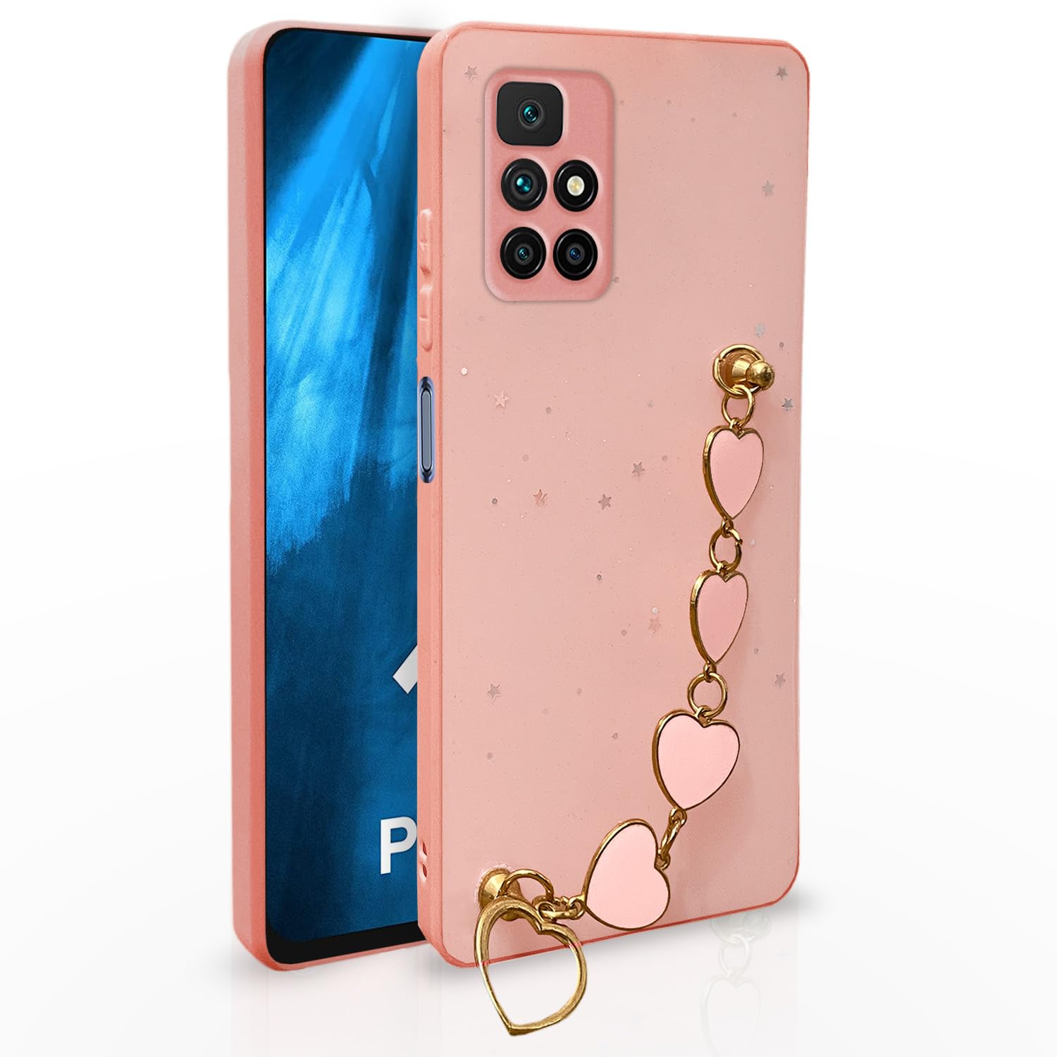 Pink mobile back cover for Redmi 10 Prime – Pikkme
