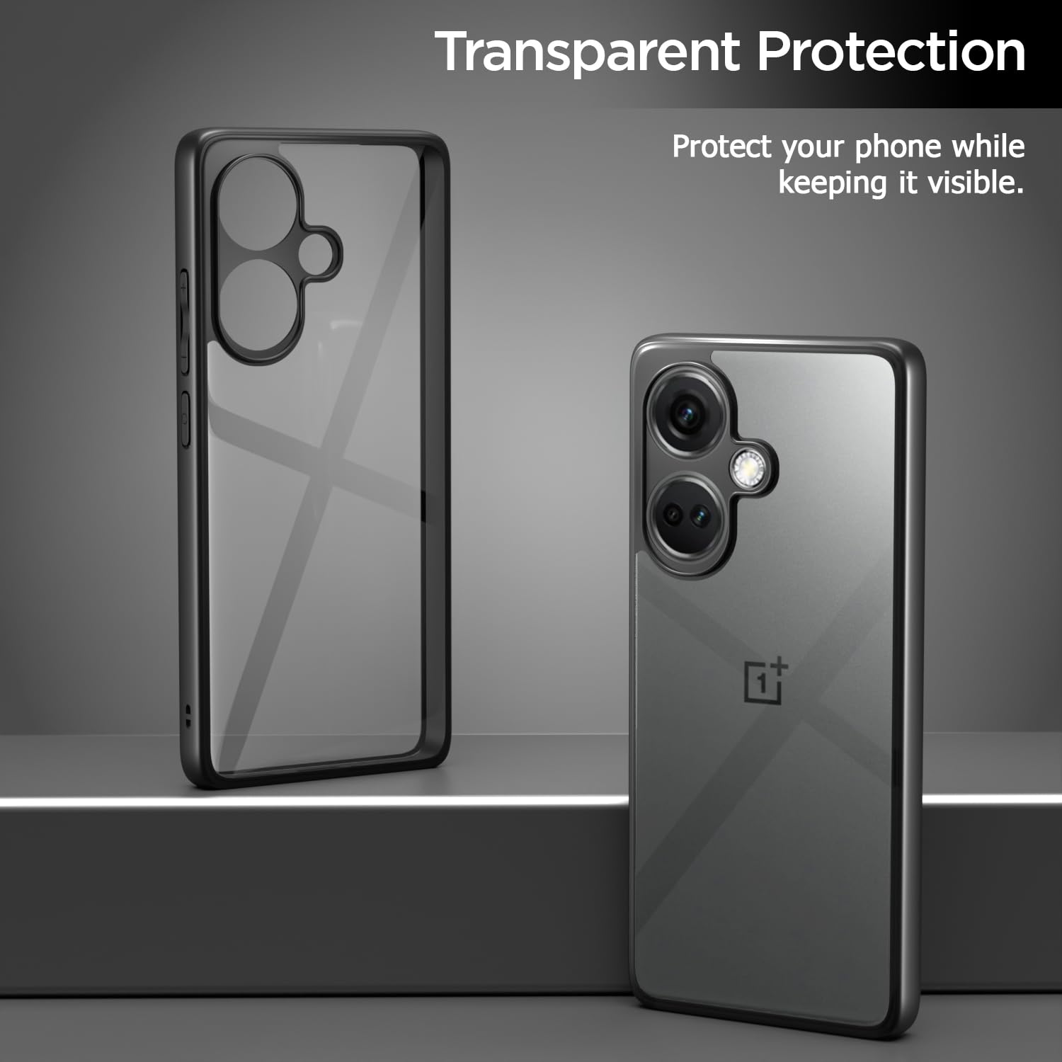 OnePlus Nord CE 3 5G Hybrid mobile back cover in black by Pikkme – photo 3