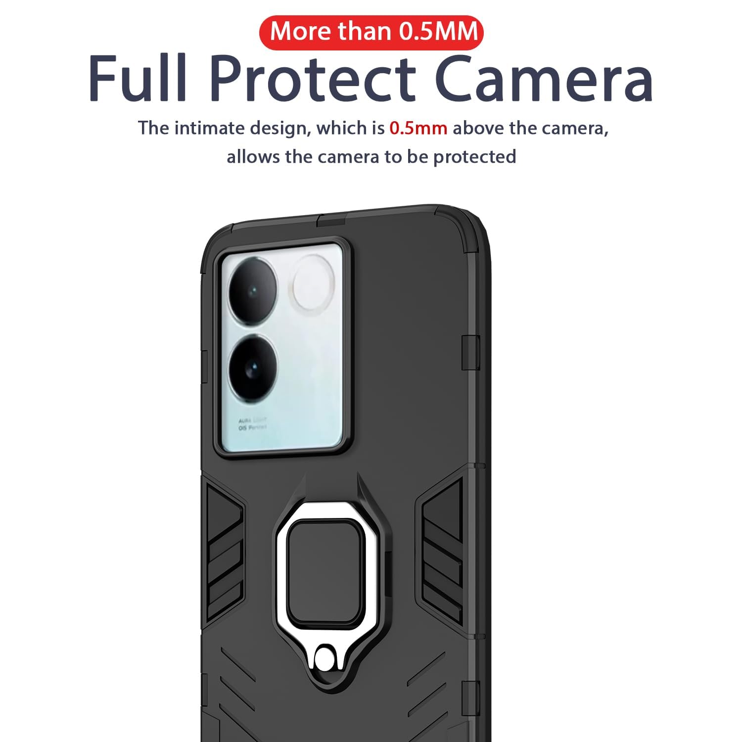 iQOO Z7 Pro 5G mobile cover in black by Pikkme – photo 7