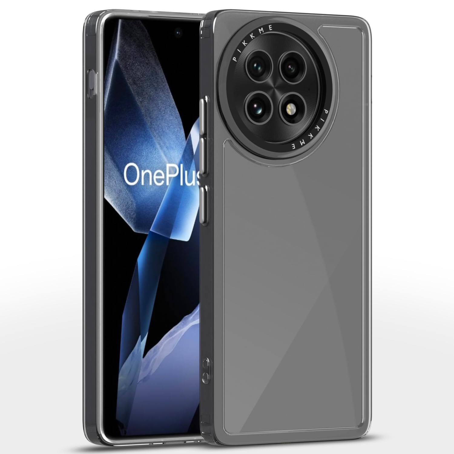 OnePlus 13 5G Hybrid mobile cover in transparent by Pikkme