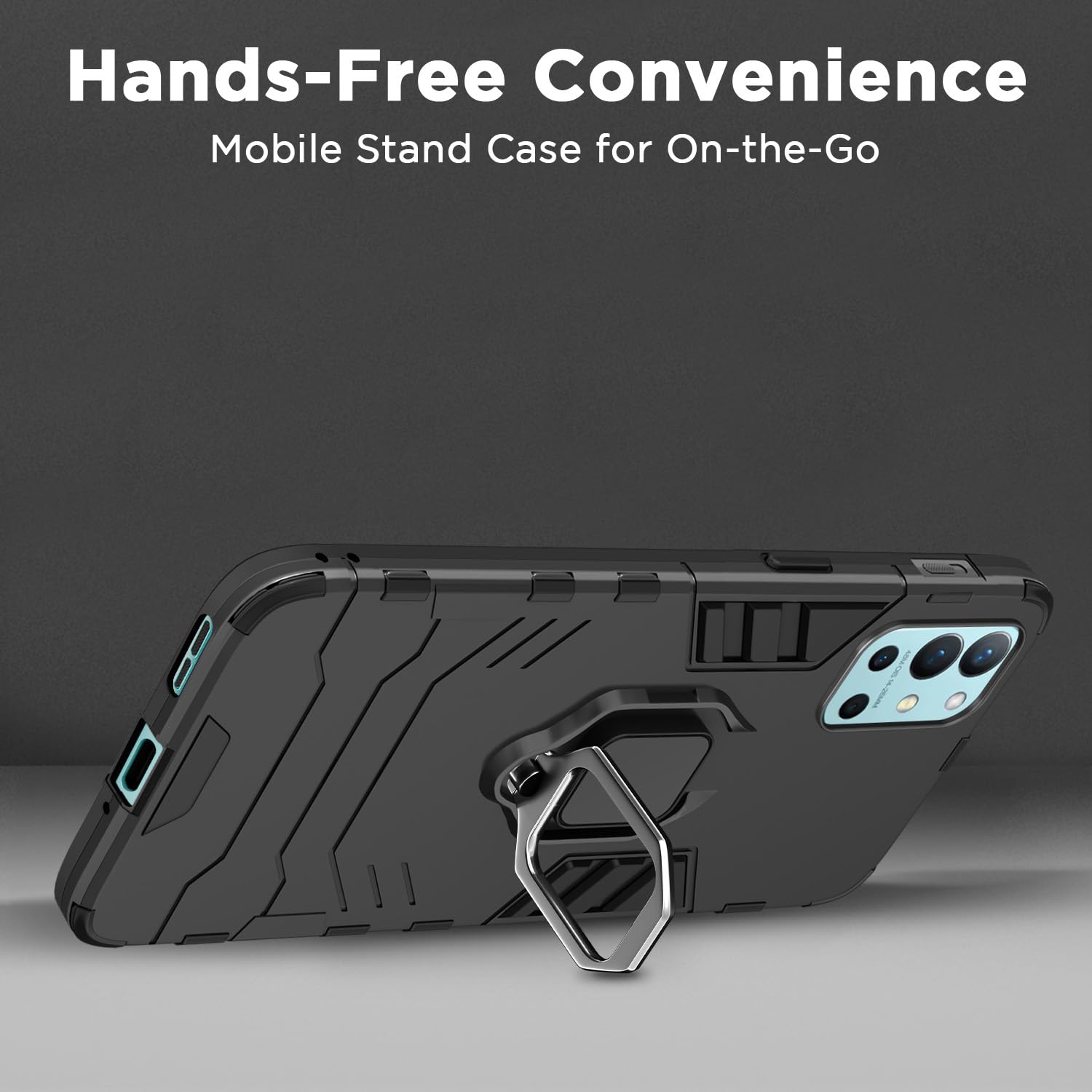 Pikkme OnePlus 9R black mobile cover – photo 5