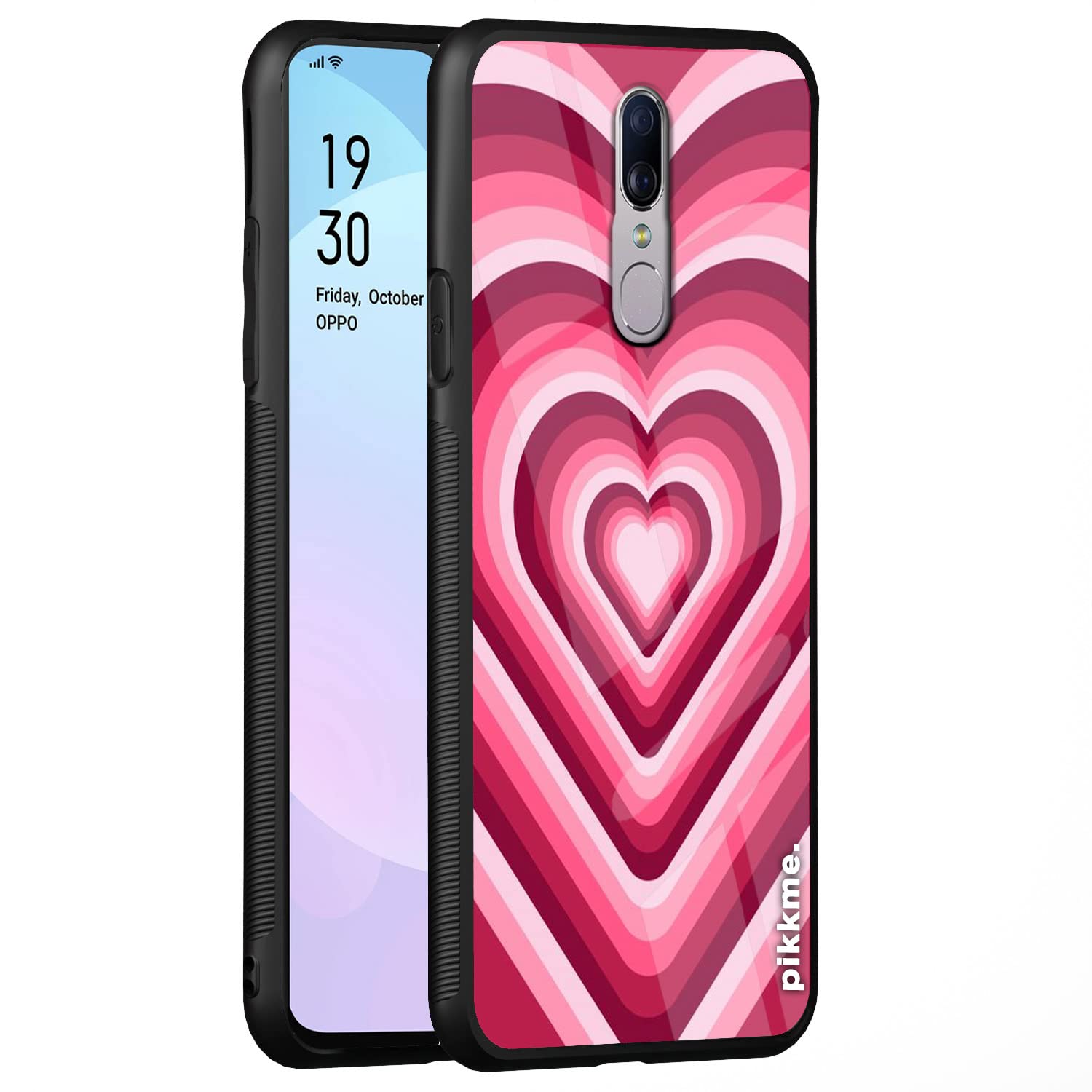 Pikkme Hybrid mobile back cover for Oppo F11