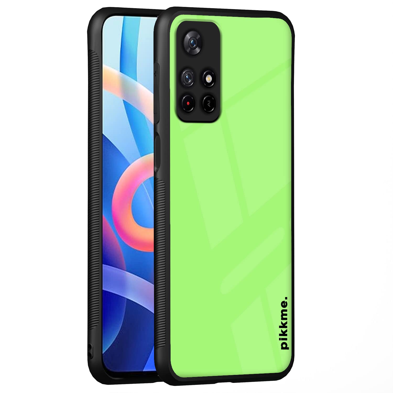Pikkme Hybrid back cover for Redmi Note 11T/Poco M4 Pro 5G