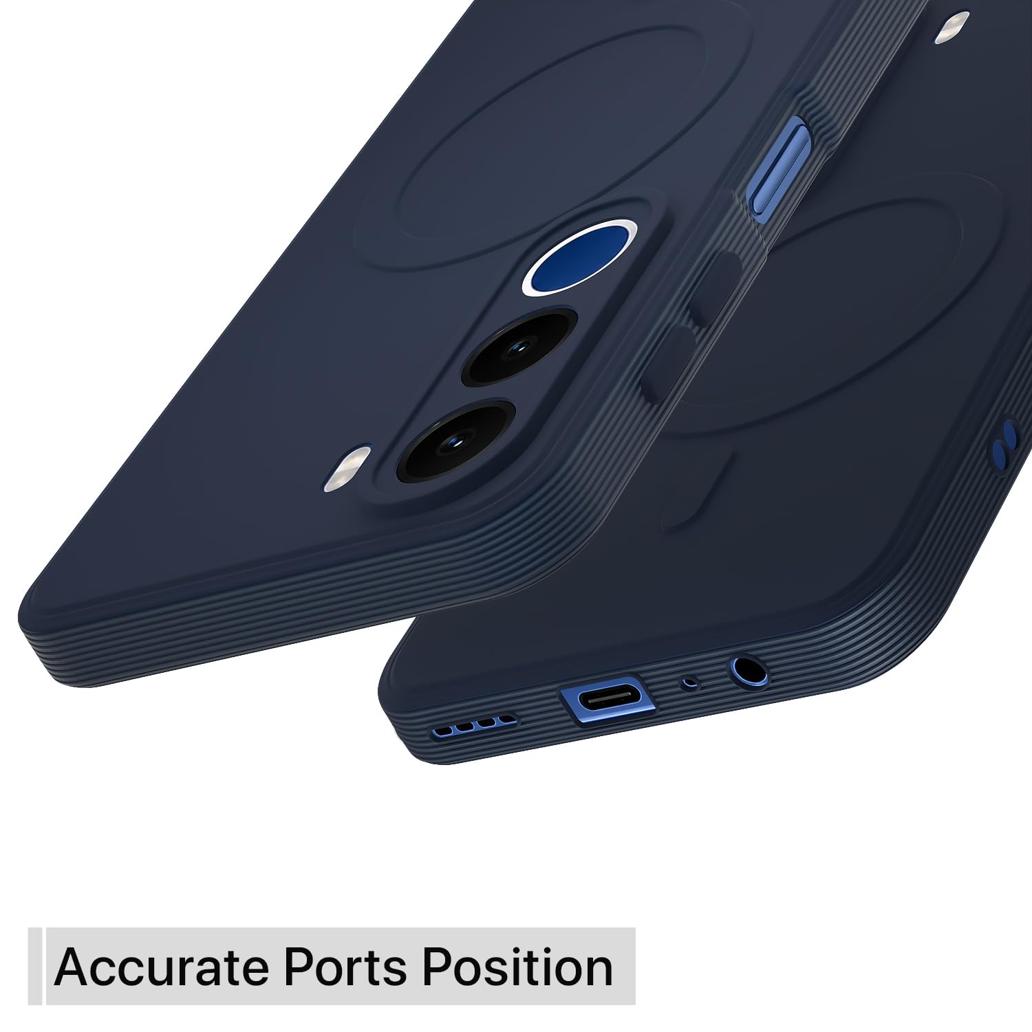 Pikkme blue MagSafe back cover for Realme C100x – photo 4