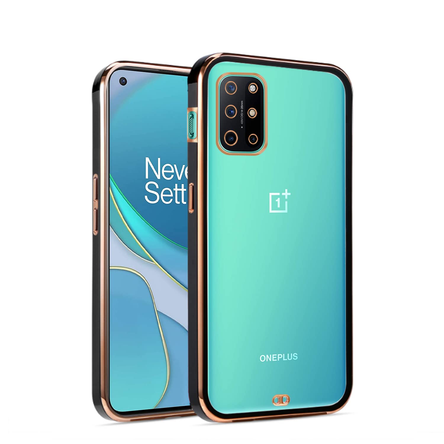 Pikkme black phone cover for OnePlus 8T