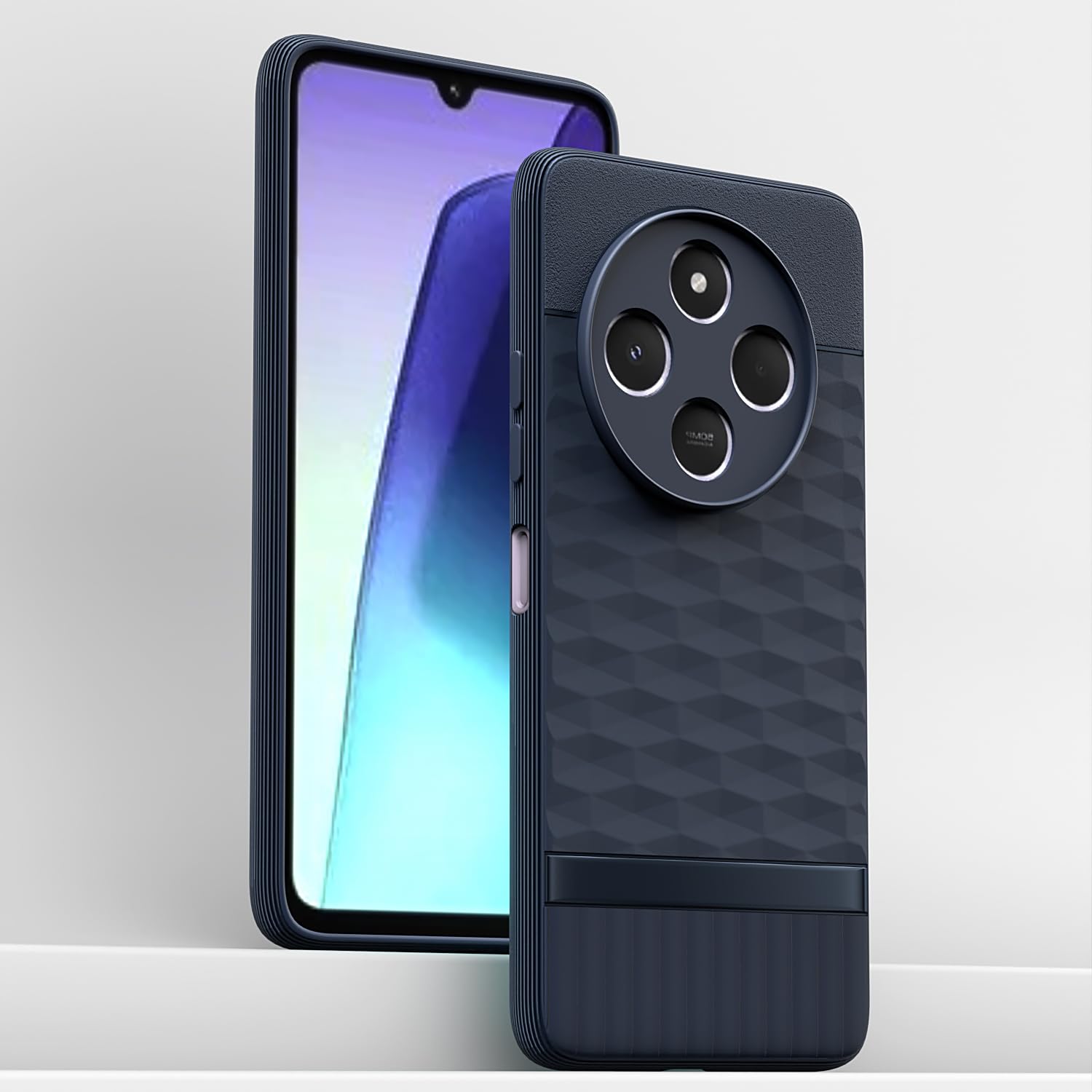 Pikkme Redmi 14c 5G / Redmi A4 5G / Poco C75 5G Gencase Back Cover (Blue)