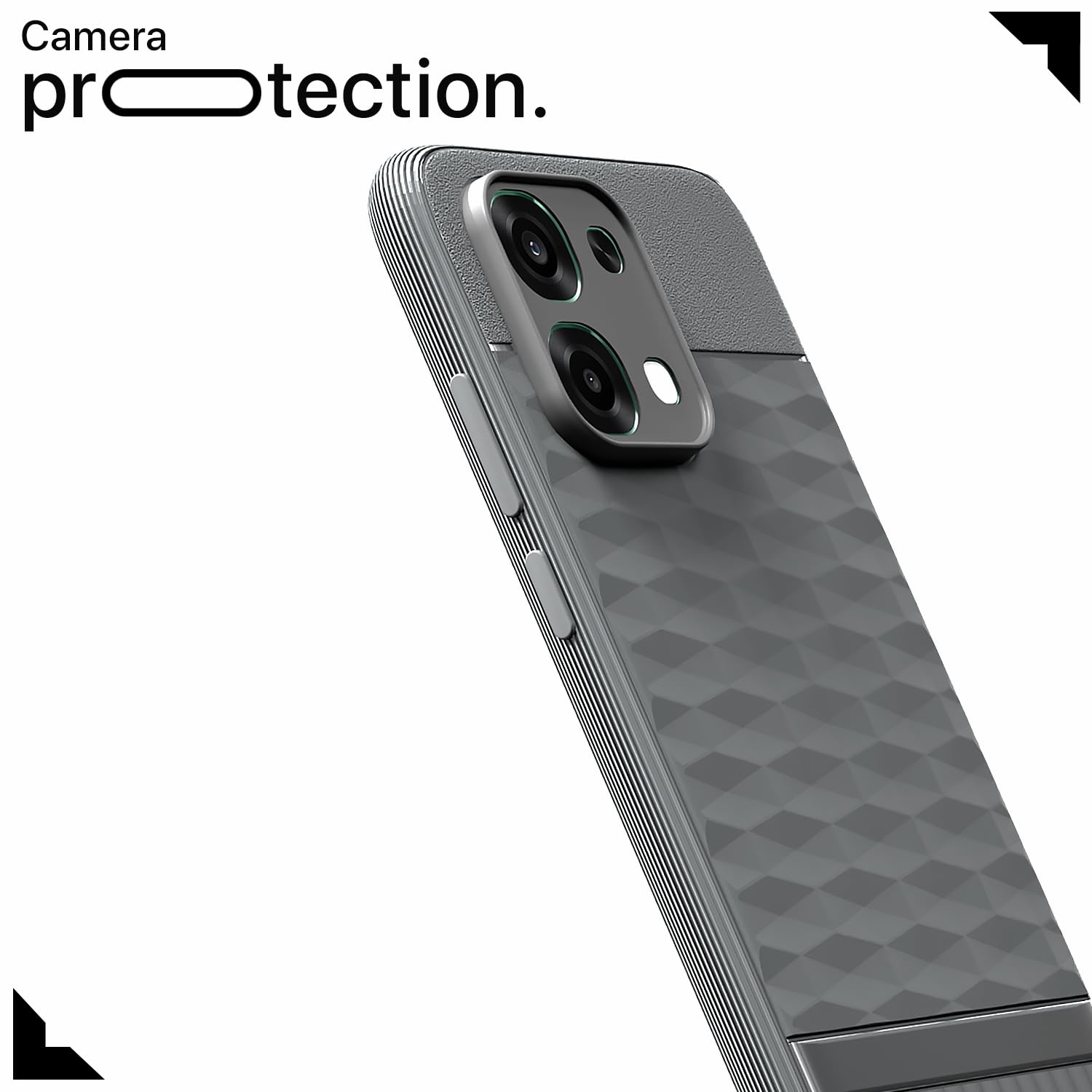 Grey back cover for Oppo F31/F33 5G – Pikkme – photo 5
