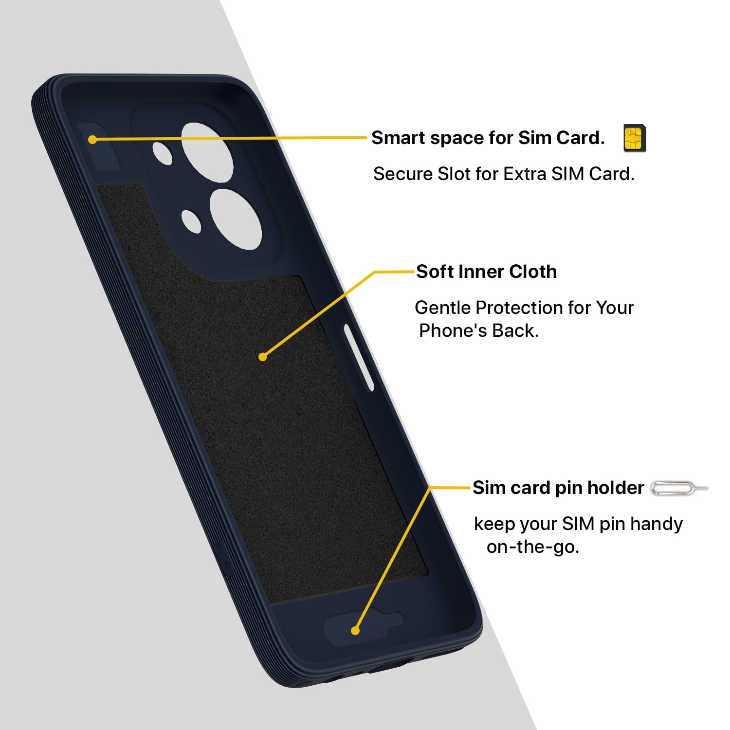 Blue mobile back cover for Redmi 15C 5G – Pikkme – photo 6