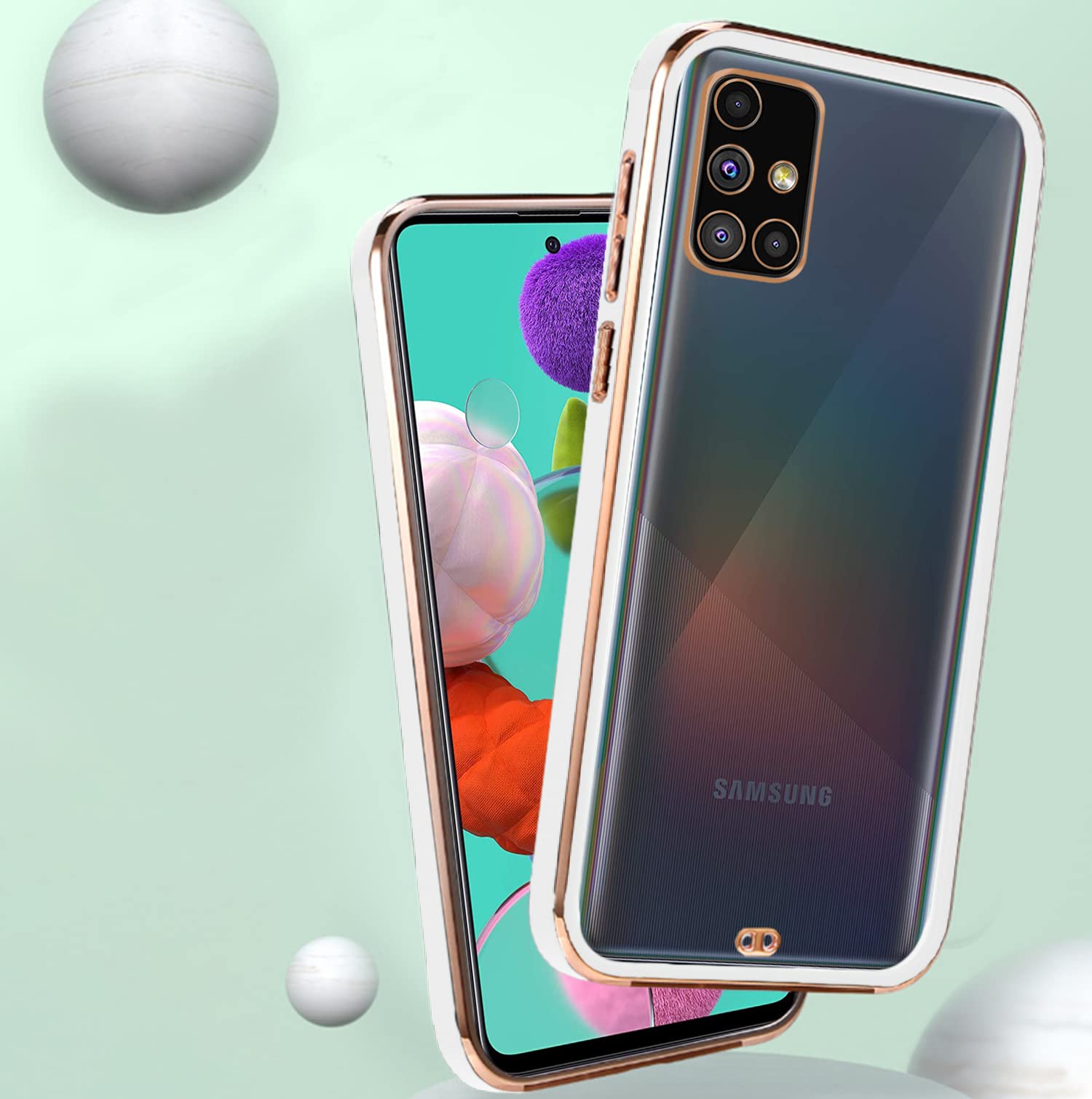 Pikkme white mobile cover for Samsung A51 – photo 4