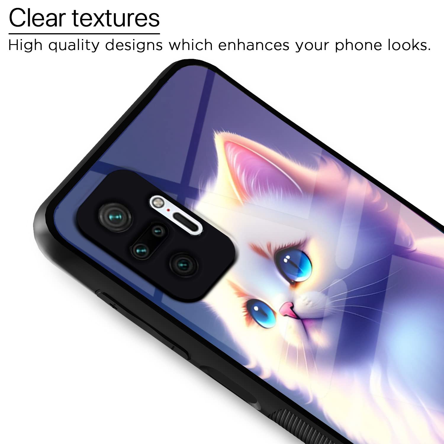 Pikkme Cat mobile back cover for Redmi Note 10 Pro/Note 10 Pro Max – photo 4