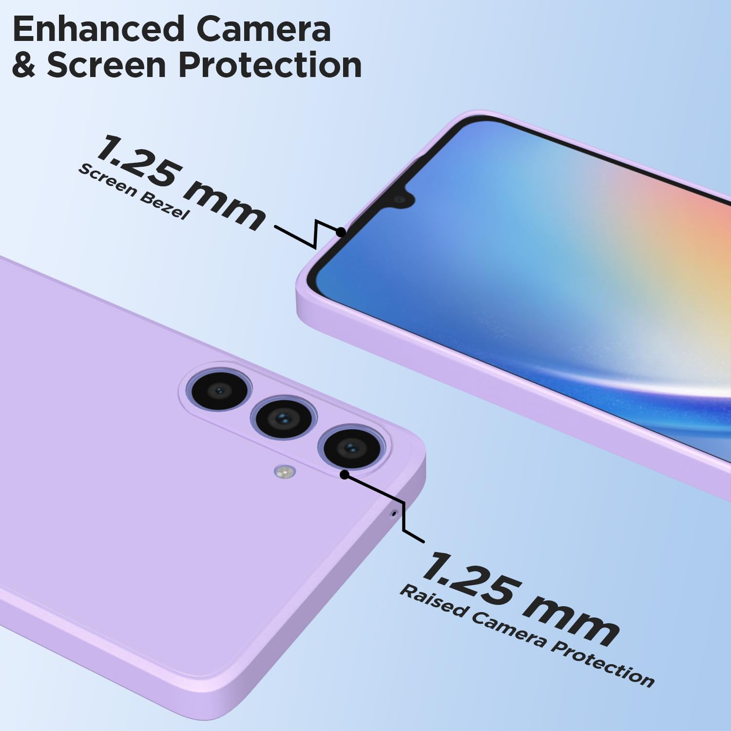 Pikkme purple Matte phone cover for Samsung A34 5G – photo 2