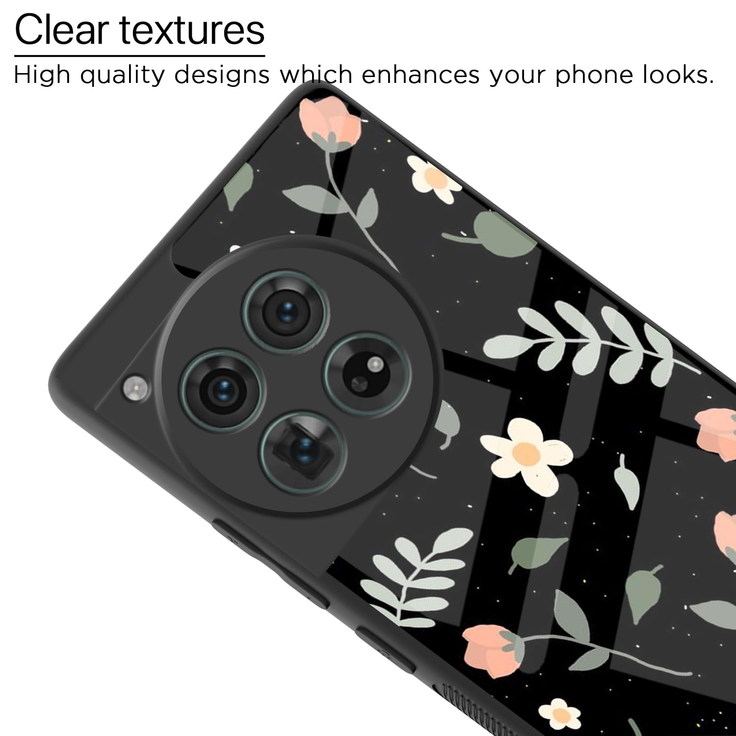 Pikkme OnePlus 12 5G Flower back cover – photo 4