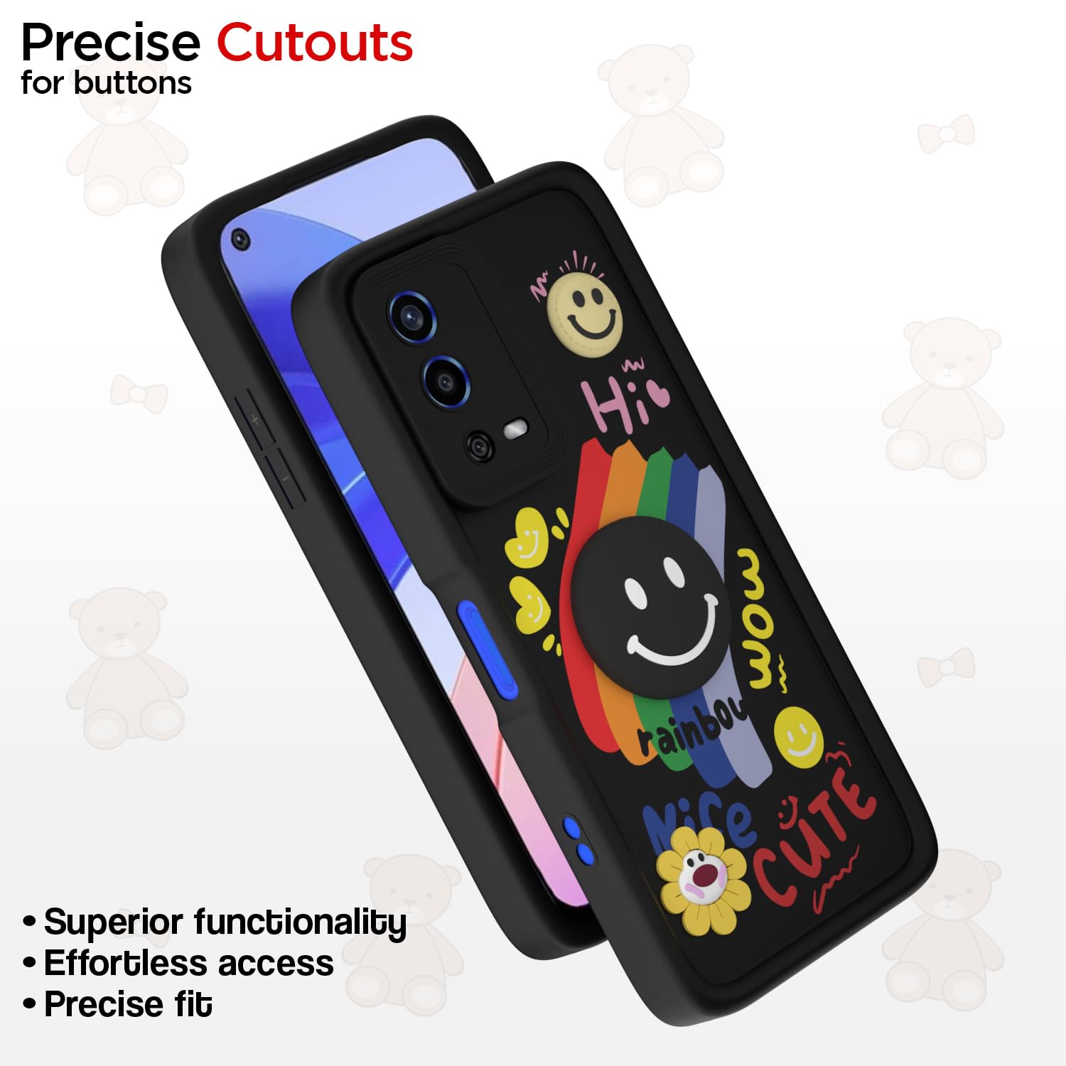 Pikkme Oppo A55 black back cover – photo 6