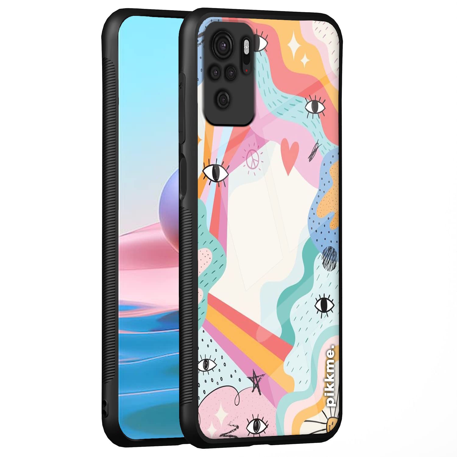 Redmi Note 10/Note 10s mobile back cover by Pikkme