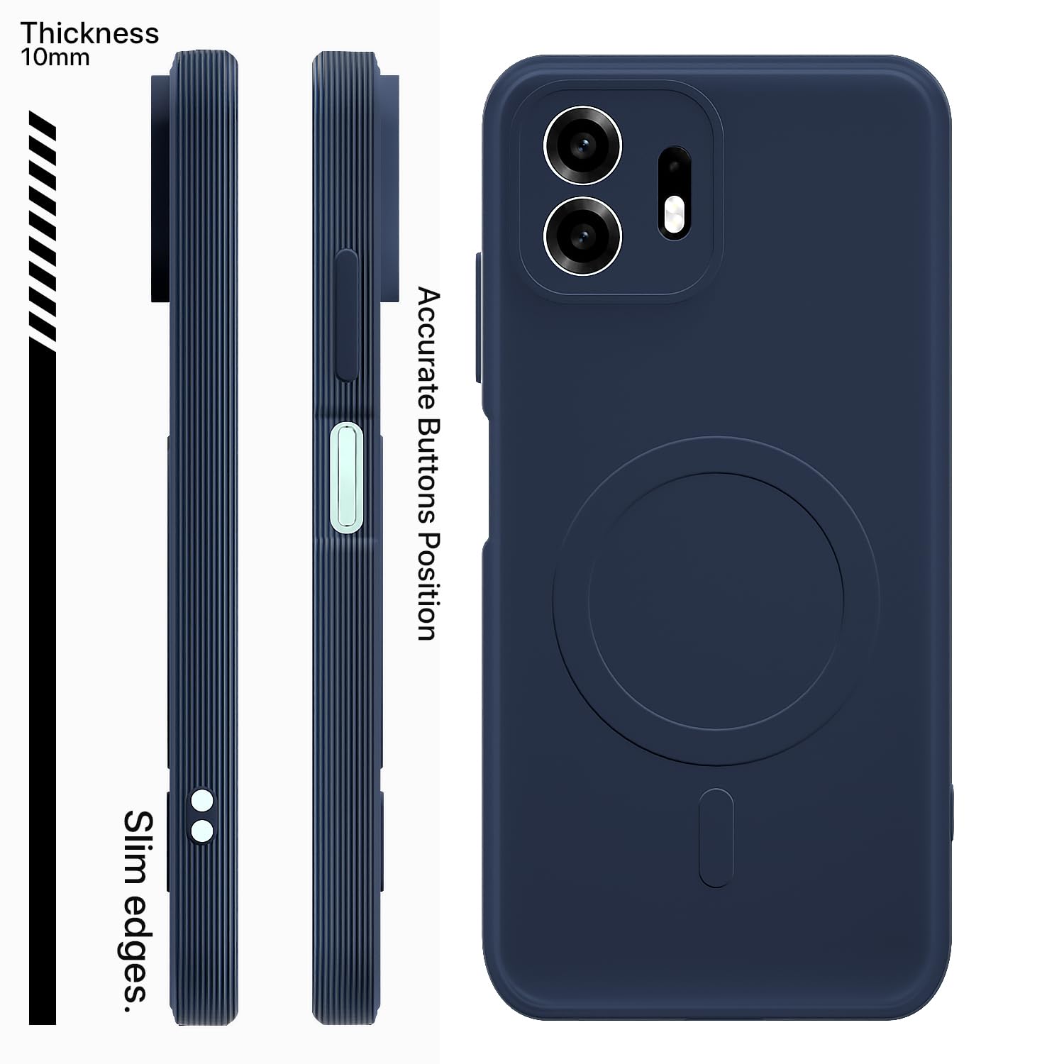 Blue phone cover for OnePlus N6 5G – Pikkme – photo 3