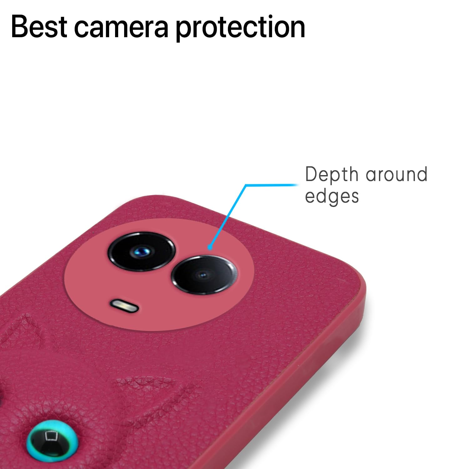 Realme 11/11X 5G/Narzo 60X 5G mobile back cover in pink by Pikkme – photo 5