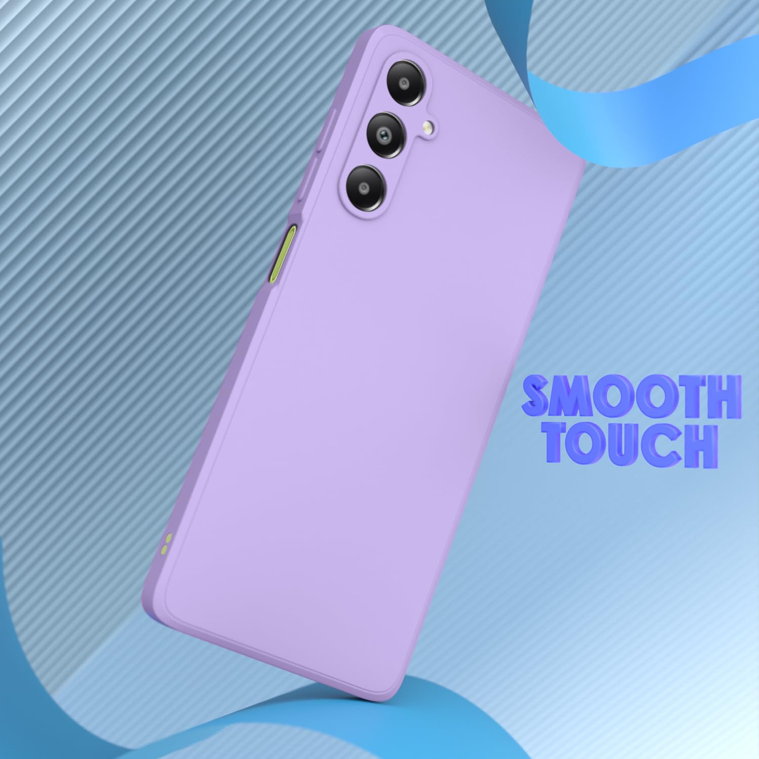 Pikkme Samsung Galaxy A05s Liquid Silicone Back Cover | Purple