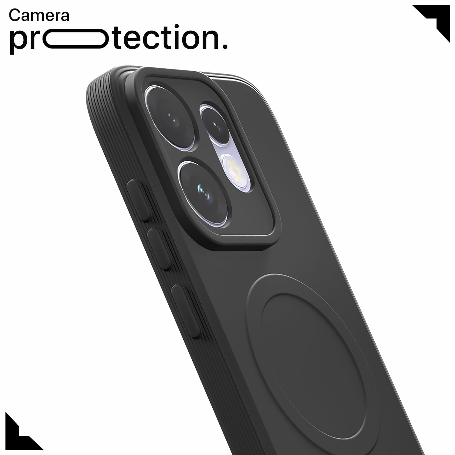 Pikkme Oppo Reno 16 5G black back cover – photo 5