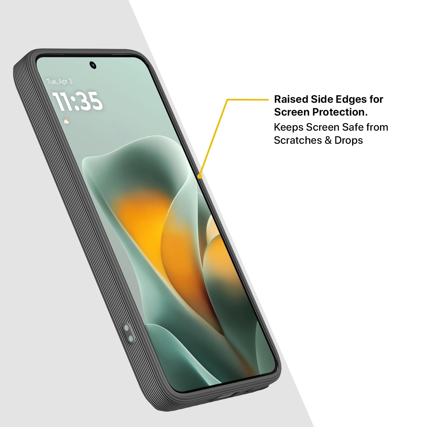 Moto Edge 70 Max 5G mobile back cover in grey by Pikkme – photo 6