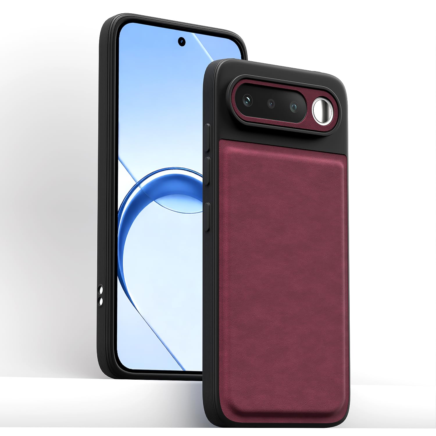 Realme 16 5G Leather phone cover in purple by Pikkme – photo 2